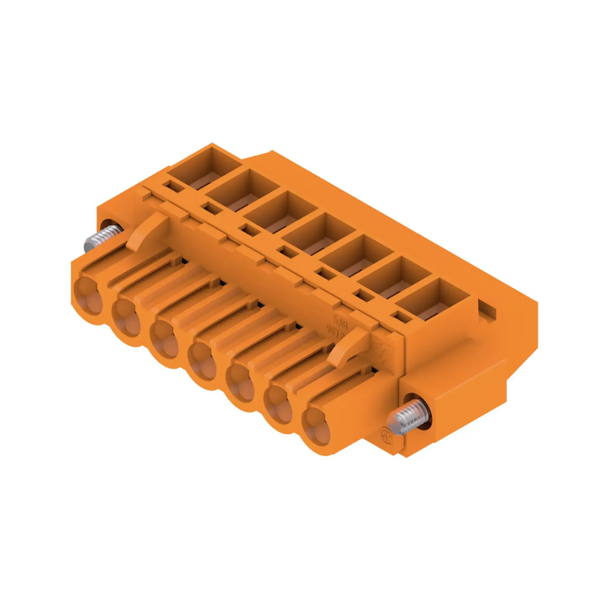 Weidmüller 1949850000 PCB connector (wire connection), 320 V, 23 A, Pitch in mm: 5.08, 4 mm², Number of poles: 7, Clamping yoke connection, Box (img_001) Weidmüller 1949850000 PCB connector (wire connection), 320 V, 23 A, Pitch in mm: 5.08, 4 mm², Number of poles: 7, Clamping yoke connection, Box (img_001)