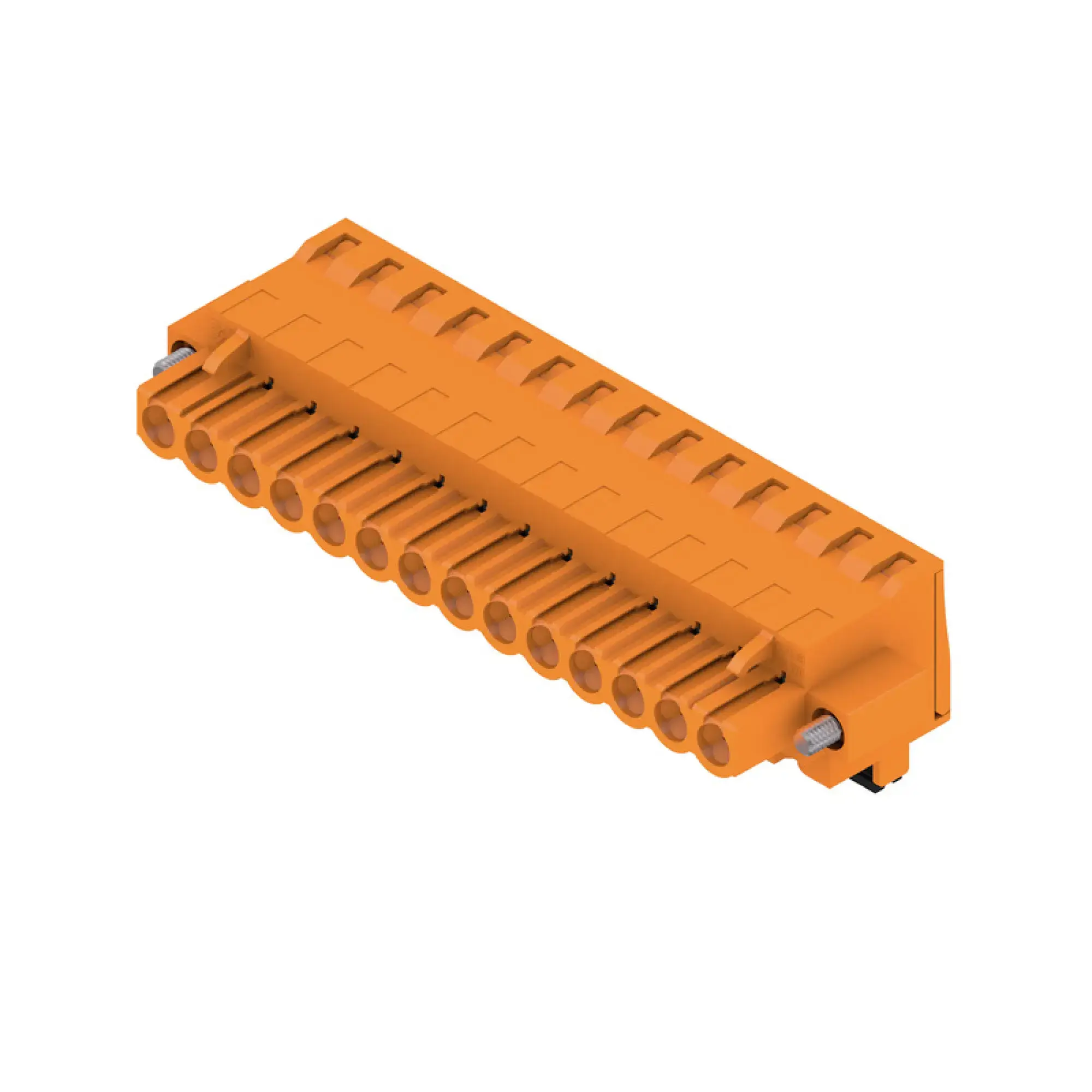 Weidmüller 1983010000 PCB connector (wire connection), 320 V, 24 A, Pitch in mm: 5.08, 3.31 mm², Number of poles: 14, PUSH IN with actuator, Box (img_001)