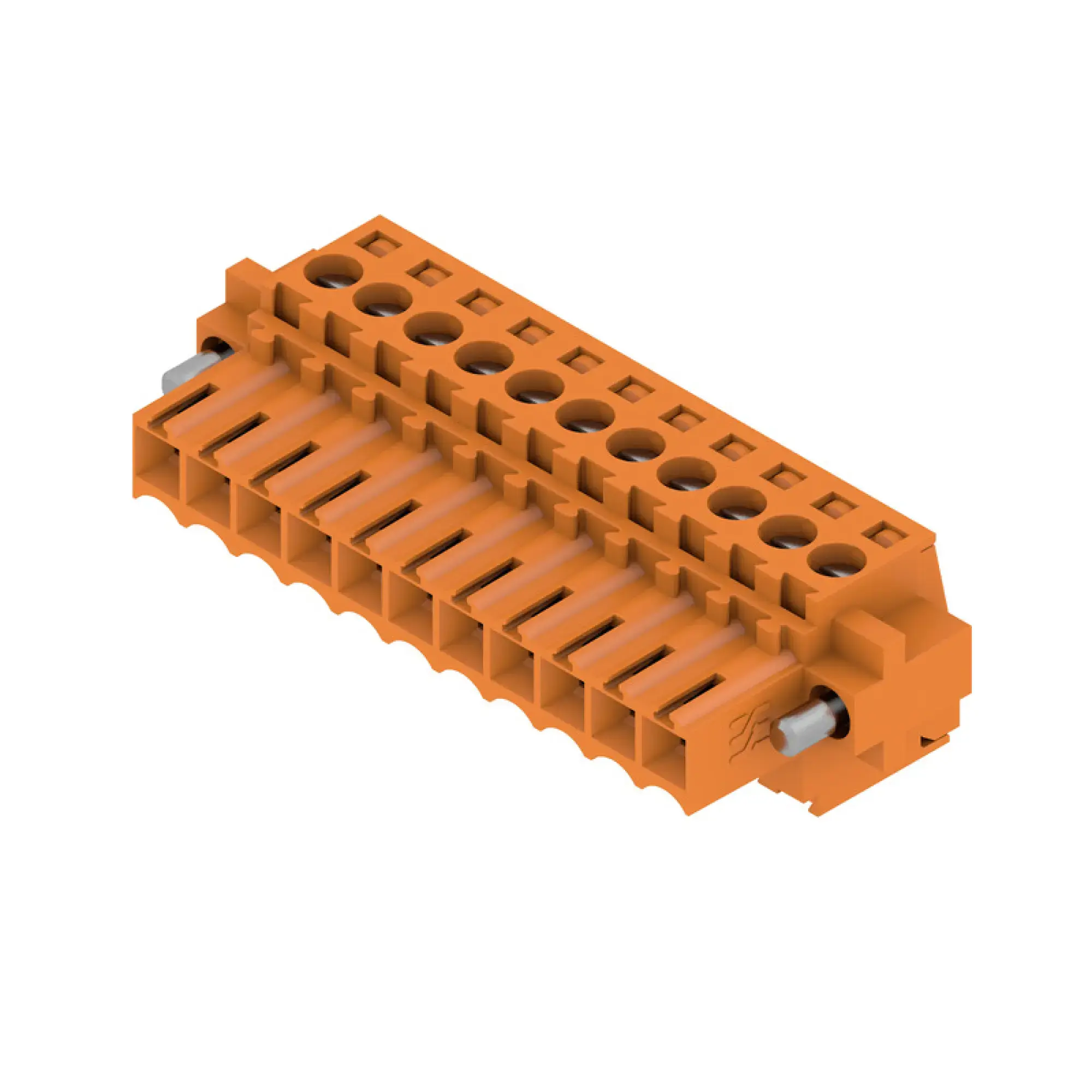 Weidmüller 1606730000 PCB connector (wire connection), 160 V, 17 A, Pitch in mm: 3.50, 1.5 mm², Number of poles: 11, Clamping yoke connection, Box (img_001)