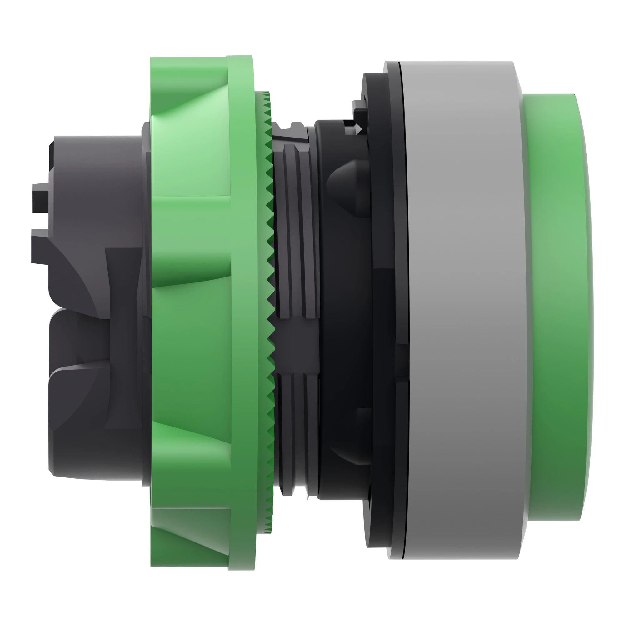 Schneider Electric ZB5AL3C0 Push button, front element, Harmony XB5, plastic, 22mm, light grey, green, projecting, blank, momentary (img_002) Schneider Electric ZB5AL3C0 Push button, front element, Harmony XB5, plastic, 22mm, light grey, green, projecting, blank, momentary (img_002)