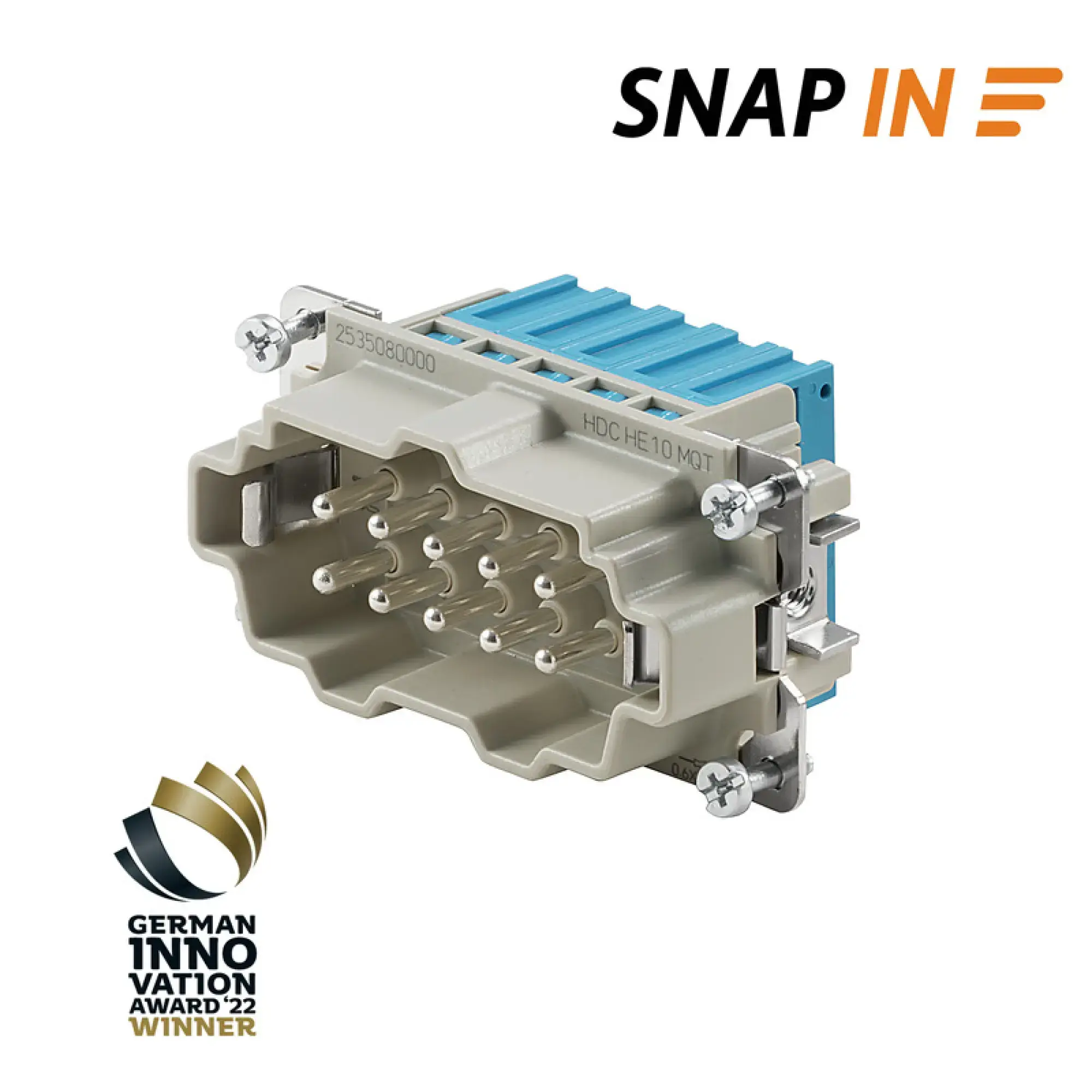 Weidmüller 2535080000 Contact insert (industry plug-in connectors), Male, 500 V, 16 A, Number of poles: 10, SNAP IN, Size: 4 (img_001) Weidmüller 2535080000 Contact insert (industry plug-in connectors), Male, 500 V, 16 A, Number of poles: 10, SNAP IN, Size: 4 (img_001)