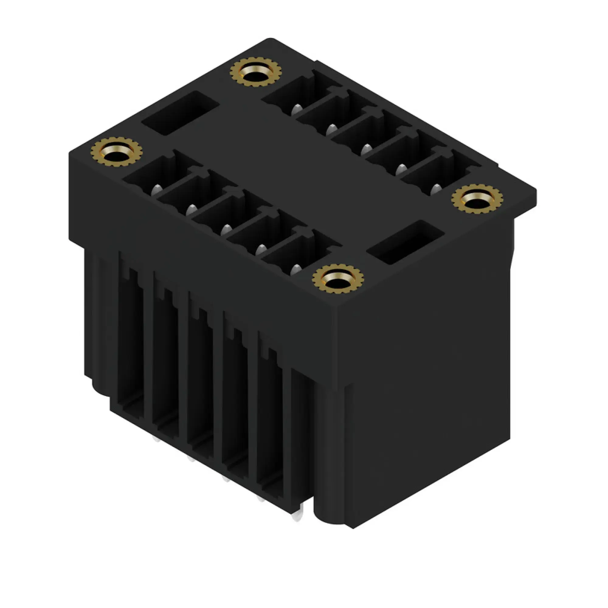 Weidmüller 1031510000 PCB connector (board connection), 160 V, 17.5 A, Pitch in mm: 3.81, Number of poles: 10, THT/THR solder connection, Box (img_001)