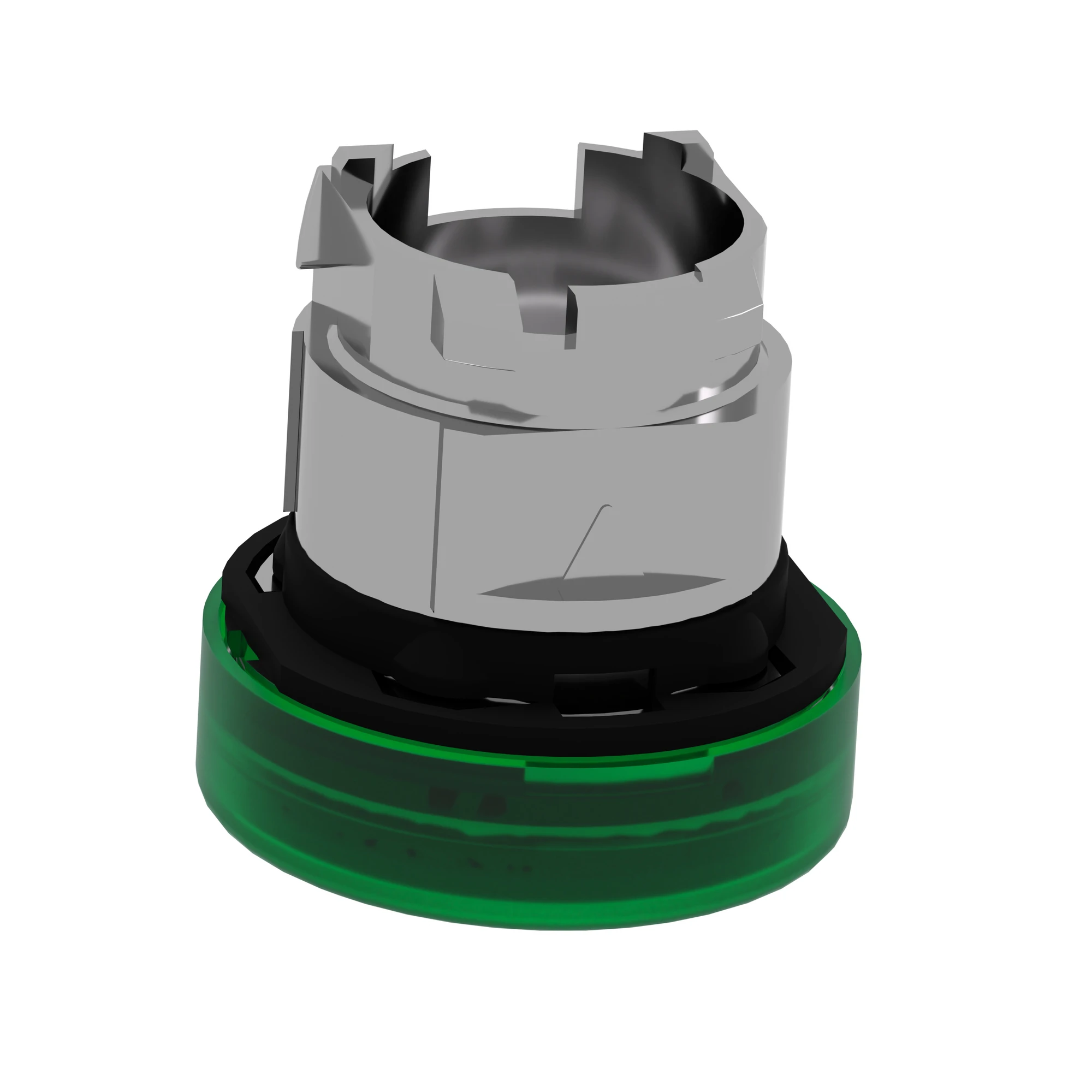 Schneider Electric ZB4BV033E Signaling lamp, front element, Harmony XB4, metal, 22mm, green, for universal LED, smooth dome, for insert label (img_005) Schneider Electric ZB4BV033E Signaling lamp, front element, Harmony XB4, metal, 22mm, green, for universal LED, smooth dome, for insert label (img_005)