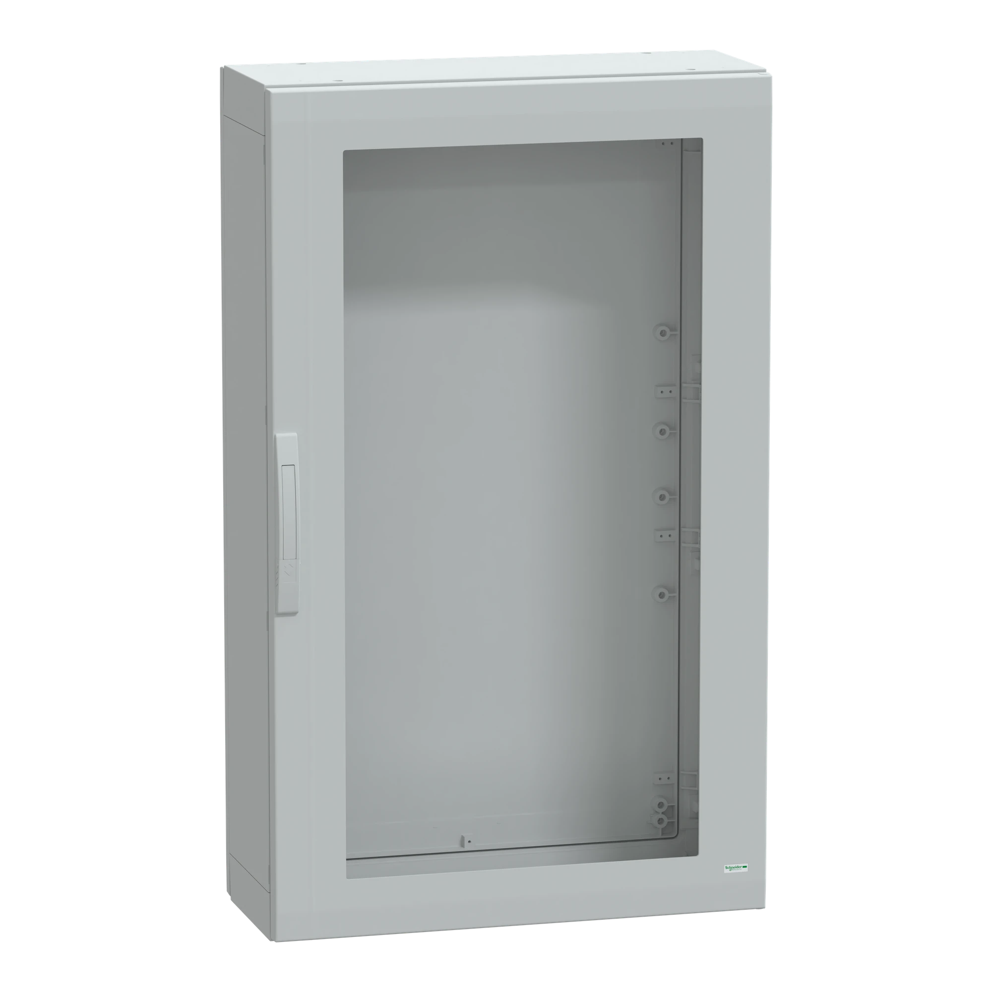 Schneider Electric NSYPLA1273TG Polyester enclosure floor-standing PLA complete sealed 1250x750x320mm IP65, transp. door (img_001)