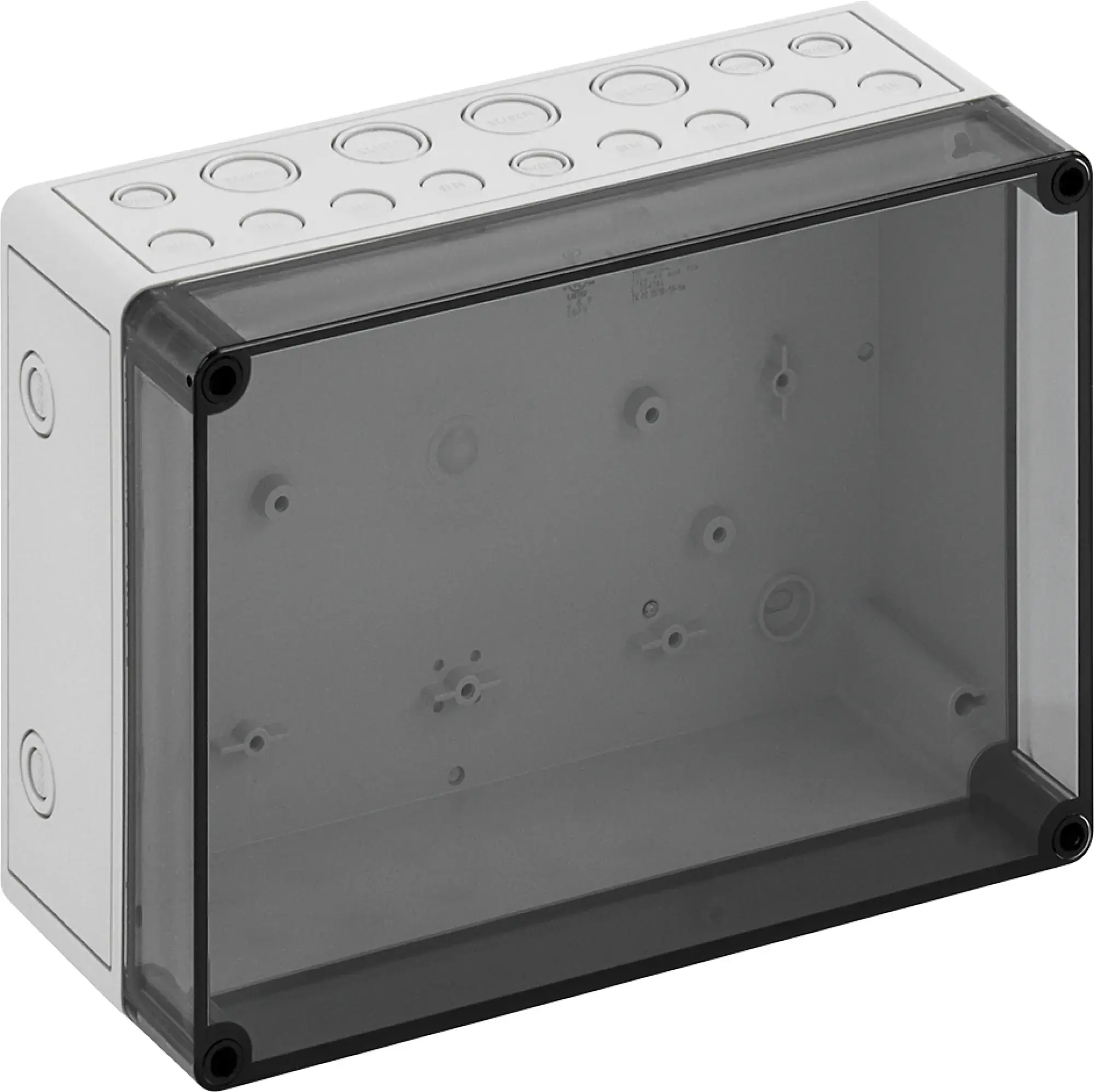 Spelsberg 13750885 Empty enclosure, Type of protection IP66, Impact strength IK08, Protection class II, Ui 690V AC, Rated insulation voltage 1000V DC, Halogen free (img_001)