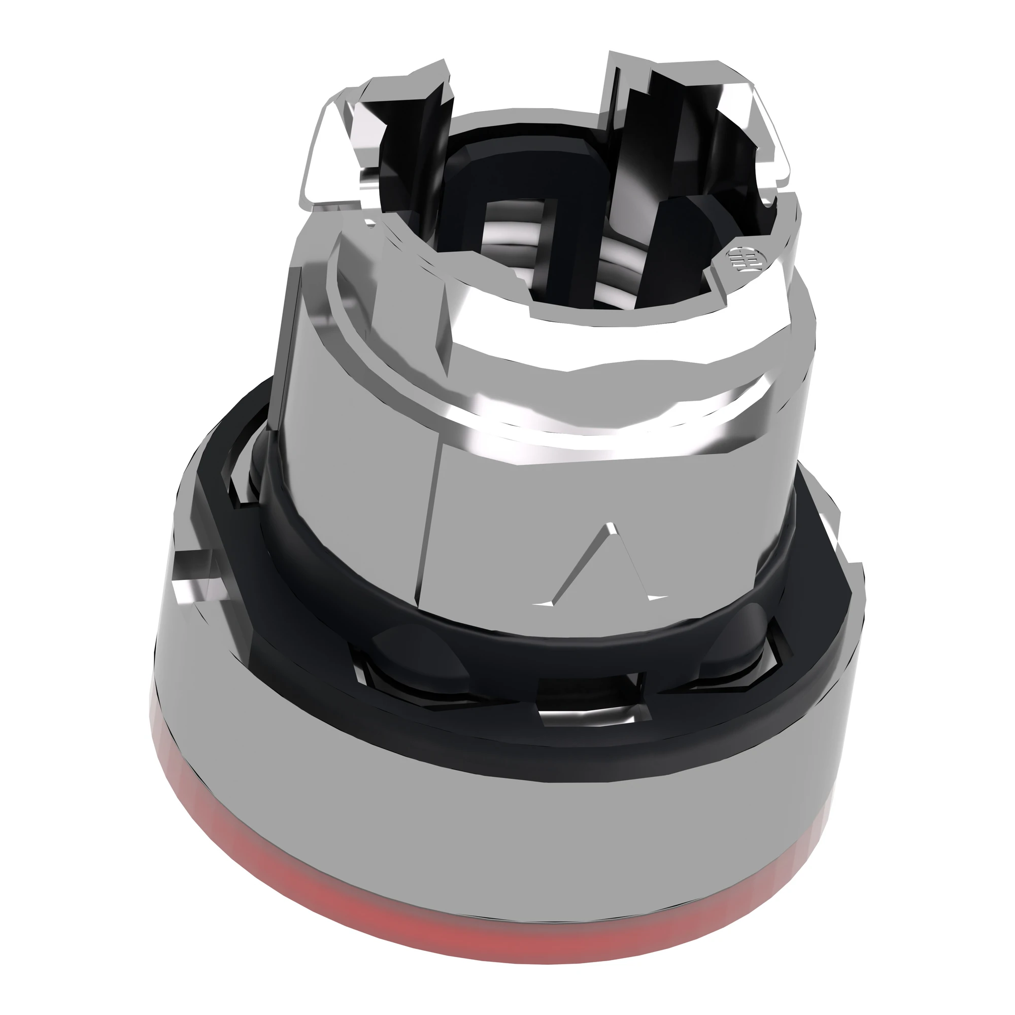 Schneider Electric ZB4BW34 Illuminated pushbutton, Front element, Harmony XB4, Metal, 22mm, red, unlabeled, momentary, smooth dome, BA9s (img_007)