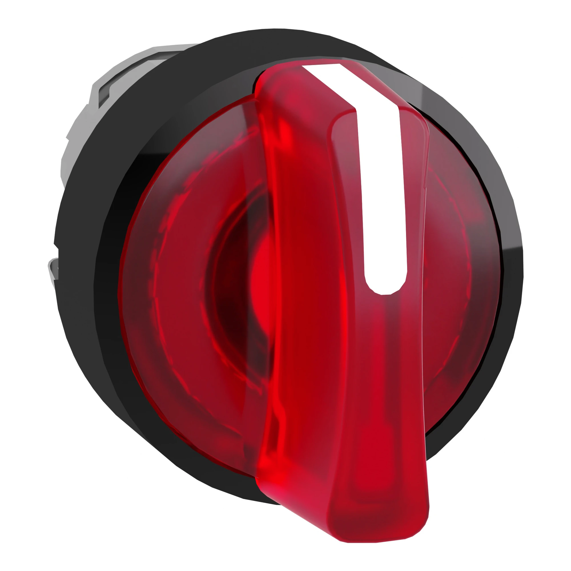 Schneider Electric ZB4BK13437 Illuminated selector switch, front element, Harmony XB4, metal black, 22mm, red, for universal LED, 3 positions, latching (img_001) Schneider Electric ZB4BK13437 Illuminated selector switch, front element, Harmony XB4, metal black, 22mm, red, for universal LED, 3 positions, latching (img_001)