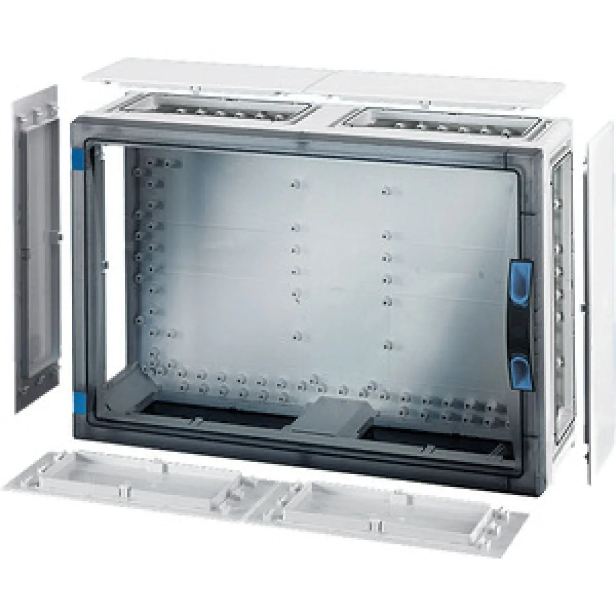 Hensel 68000308 ENYSTAR-Leergehäuse, Einbaumaße 306x486x136mm, transparenter Tür FP 0441 (img_001)