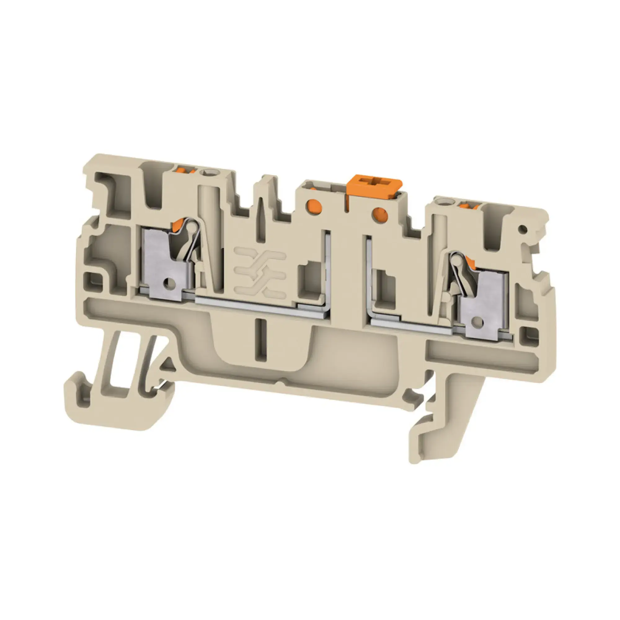 Weidmüller 2918260000 Test-disconnect terminal, PUSH IN, dark beige, 1.5 mm², 10 A, 400 V, Number of connections: 2, Number of levels: 1 (img_001) Weidmüller 2918260000 Test-disconnect terminal, PUSH IN, dark beige, 1.5 mm², 10 A, 400 V, Number of connections: 2, Number of levels: 1 (img_001)