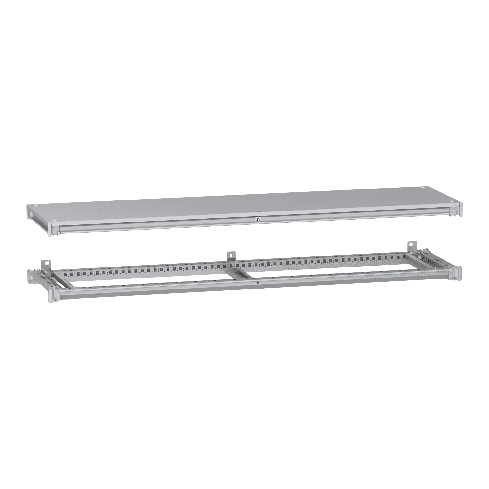 Schneider Electric NSYSFNC164 Lower and upper frame, PanelSeT SFN, for electrical enclosures W 1600 x D 400 mm, including roof (img_001)