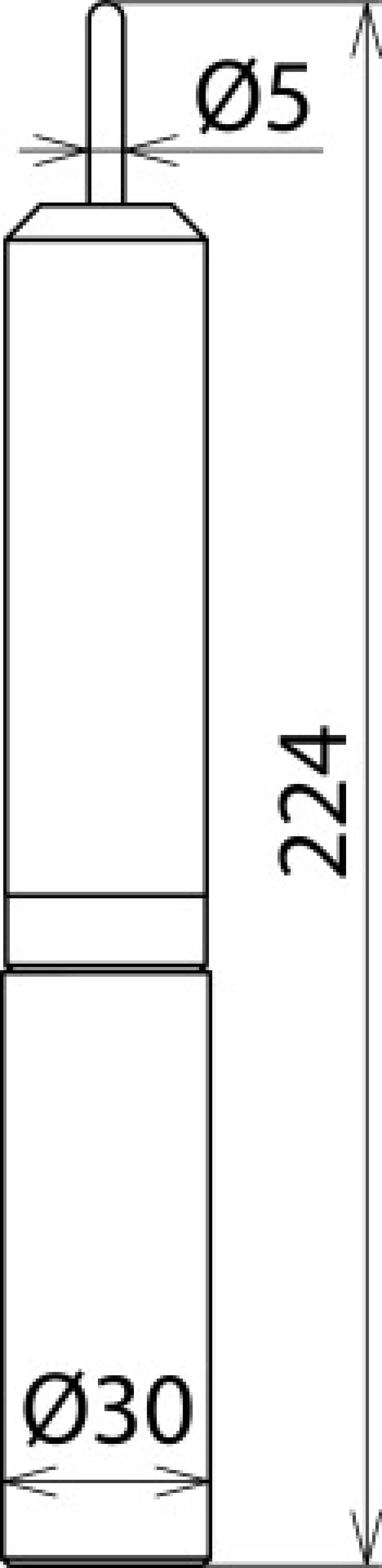 Dehn 766915 Eaton Holec Magnefix electrode 3-15kV with M8 threaded bolt for PHE4/PHE/PHV (img_004) Dehn 766915 Eaton Holec Magnefix electrode 3-15kV with M8 threaded bolt for PHE4/PHE/PHV (img_004)