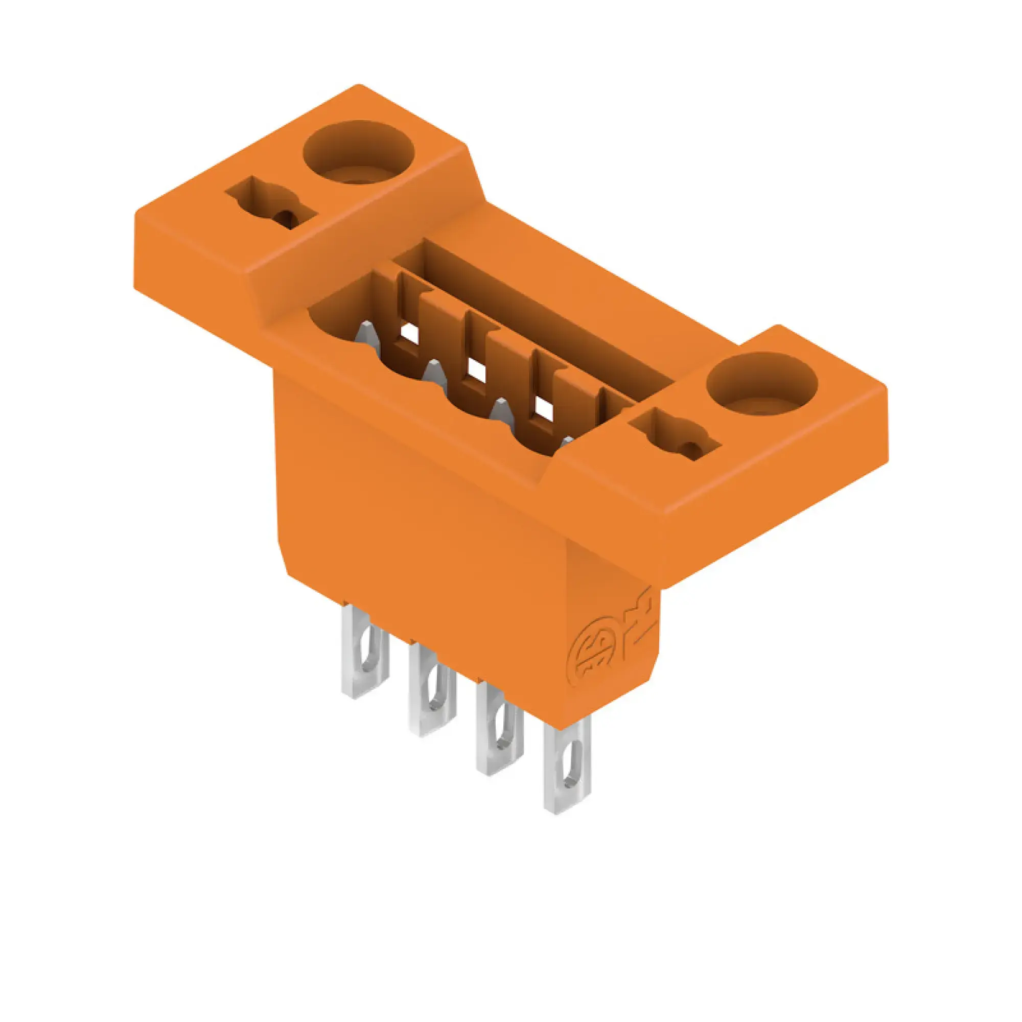 Weidmüller 1599150000 PCB connector (board connection), 320 V, 15 A, Pitch in mm: 5.08, Number of poles: 4, Box (img_001)