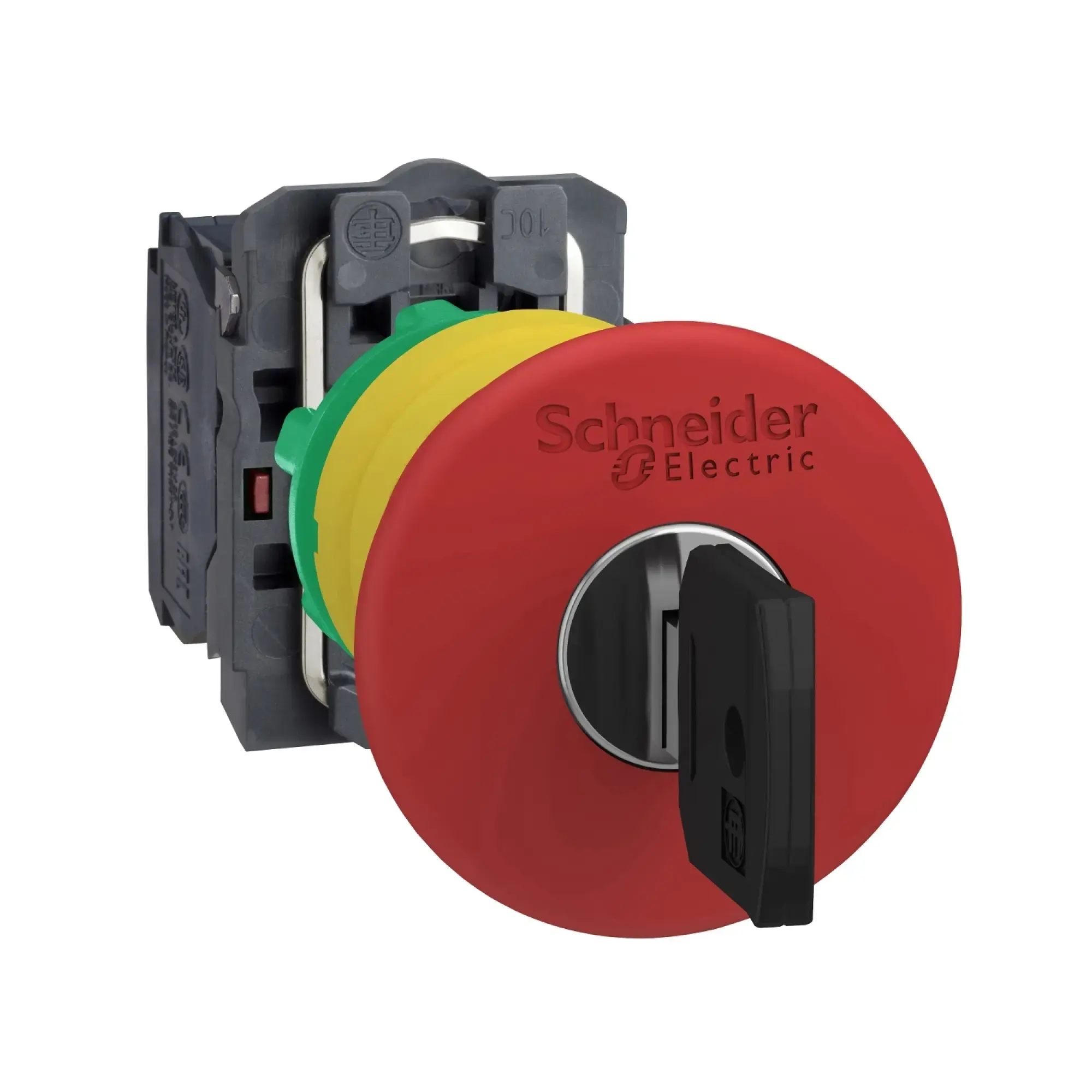Schneider Electric XB5AS9442 Emergency Stop/Emergency-Off Switch, Harmony XB5, Plastic, Key Release, 22mm, Mushroom 40mm, 1NC (img_010)