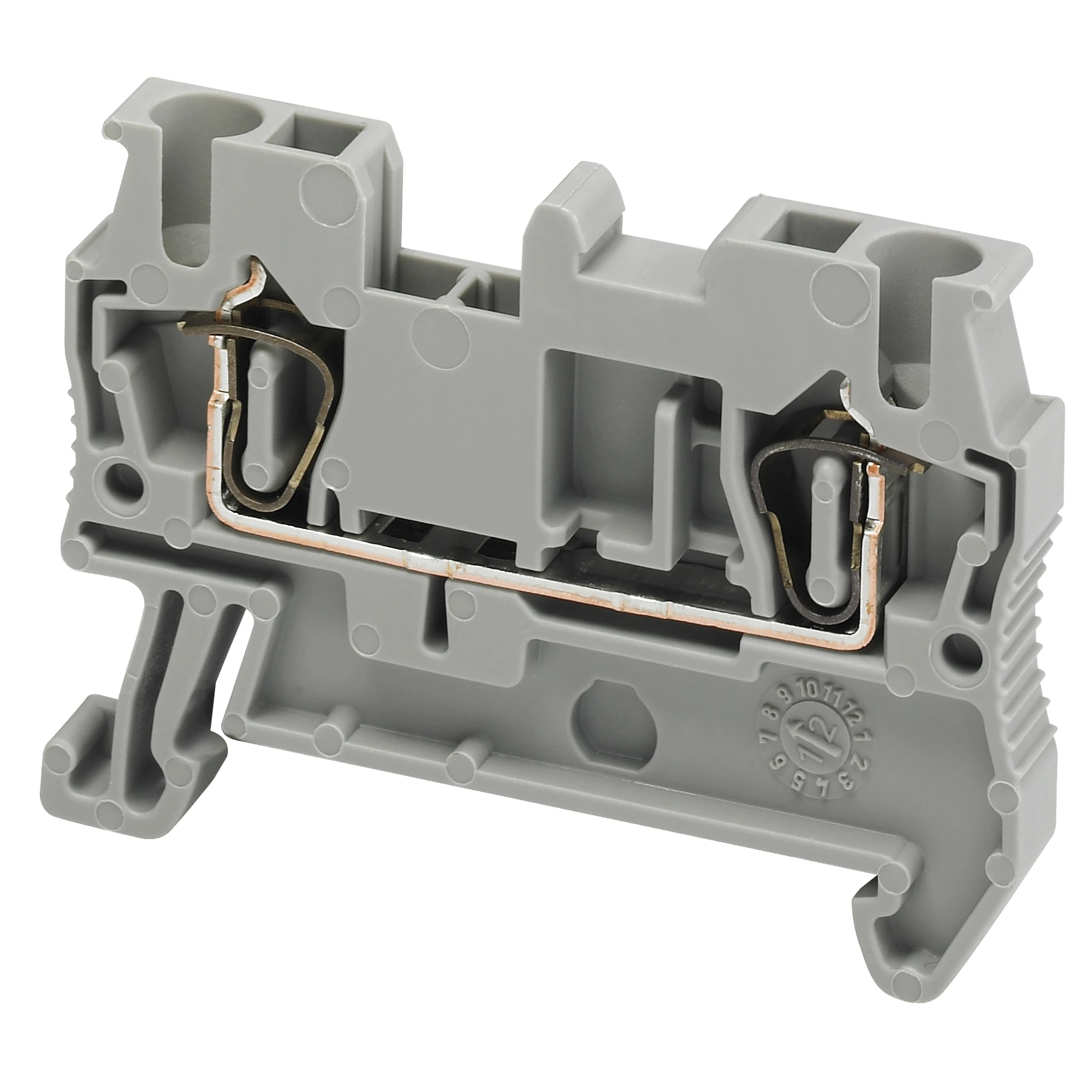 Schneider Electric NSYTRR22 Linergy Terminal Block for Through-Wiring, 2.5mm2, 24A, 1 Level, 1x1, Spring, Grey (img_001) Schneider Electric NSYTRR22 Linergy Terminal Block for Through-Wiring, 2.5mm2, 24A, 1 Level, 1x1, Spring, Grey (img_001)