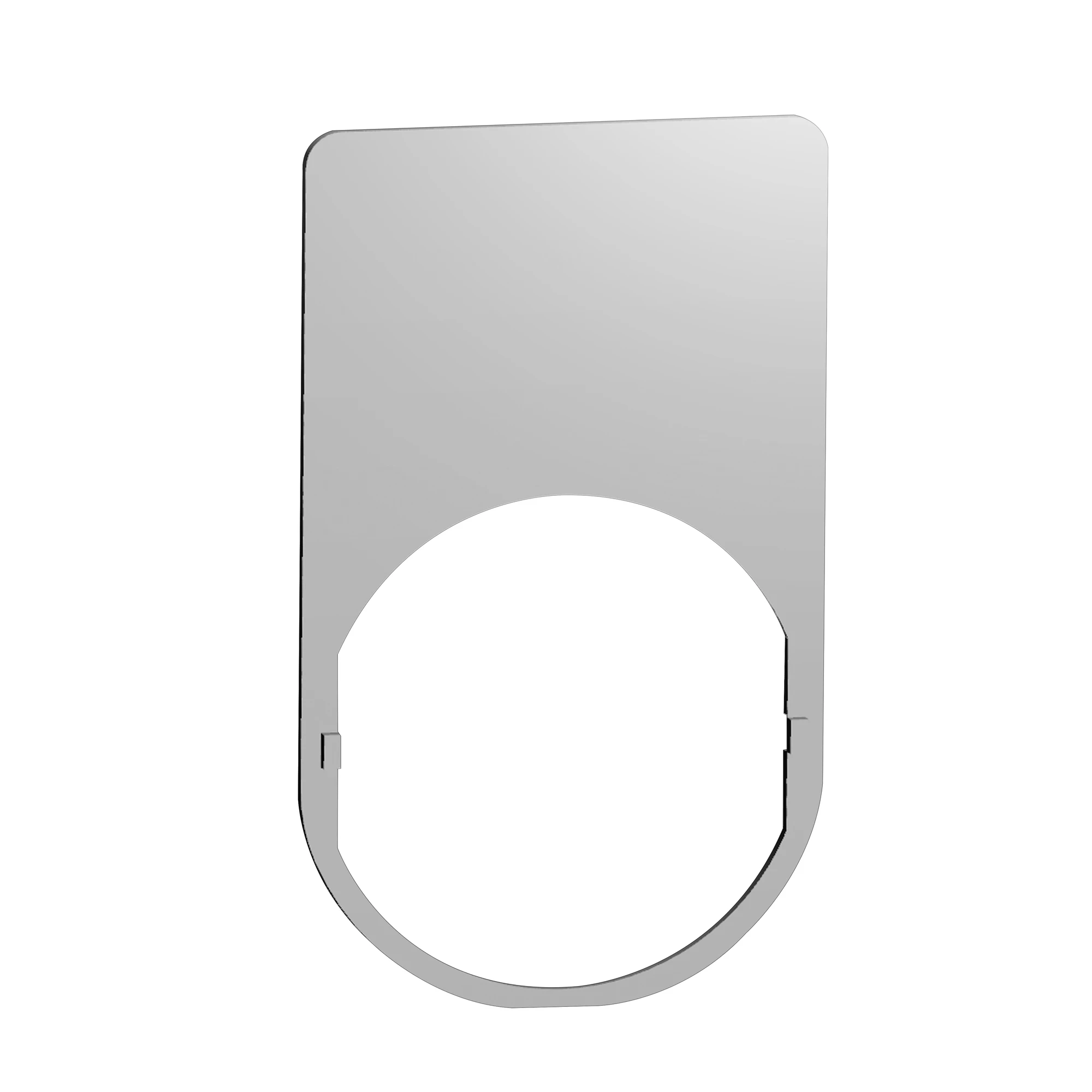 Schneider Electric ZBYM6101 Label holder, metal, for Harmony 22mm, 30x50mm (img_001)
