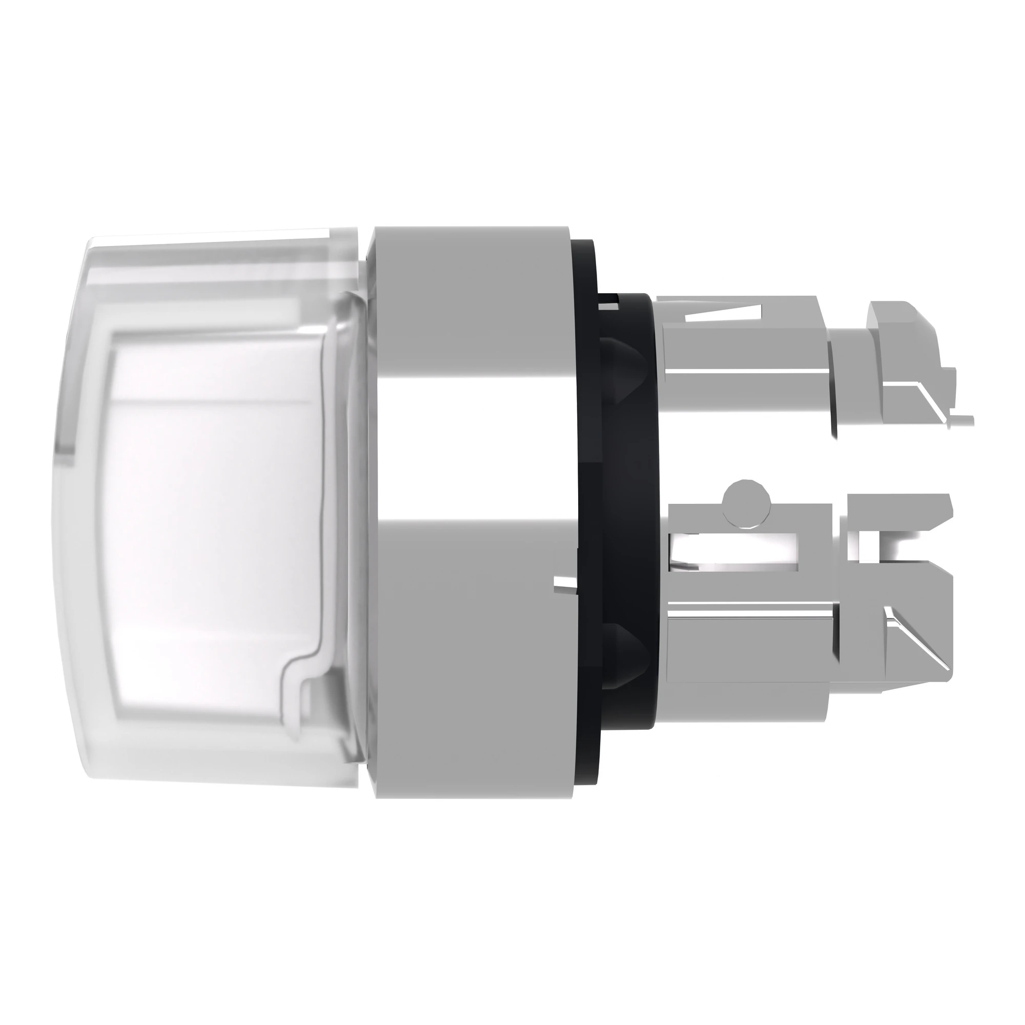 Schneider Electric ZB4BK1713 Illuminated selector switch, front element, Harmony XB4, metal, 22mm, white, for universal LED, 3 positions, momentary left (img_007)