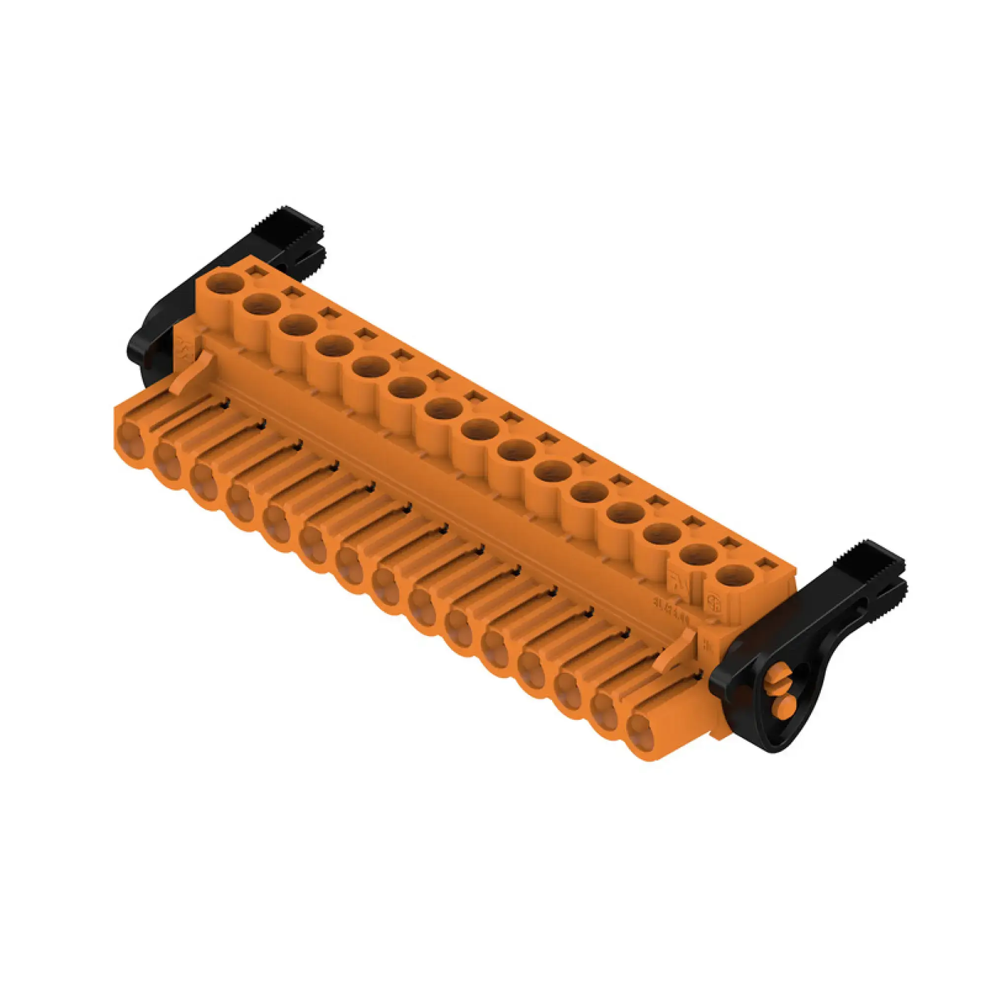 Weidmüller 1956240000 PCB connector (wire connection), 320 V, 23 A, Pitch in mm: 5.00, 4 mm², Number of poles: 15, Clamping yoke connection, Box (img_001) Weidmüller 1956240000 PCB connector (wire connection), 320 V, 23 A, Pitch in mm: 5.00, 4 mm², Number of poles: 15, Clamping yoke connection, Box (img_001)