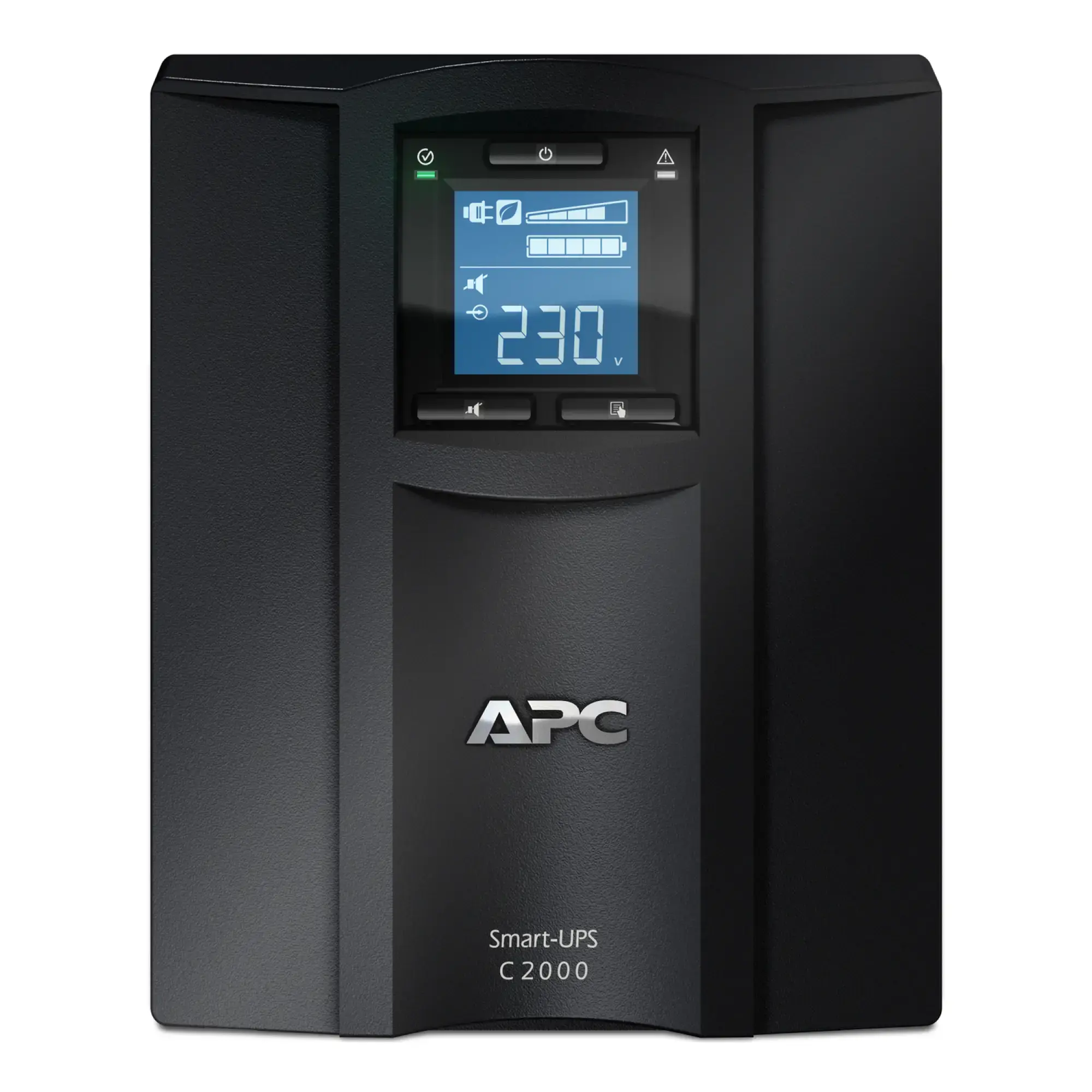 APC SMC2000I APC Smart-UPS C, Line-Interactive, 2000VA, Tower, 230V, 6x IEC C13+1x IEC C19 Ausgänge, USB und serielle Kommunikation, AVR, Grafik-LCD (img_004)