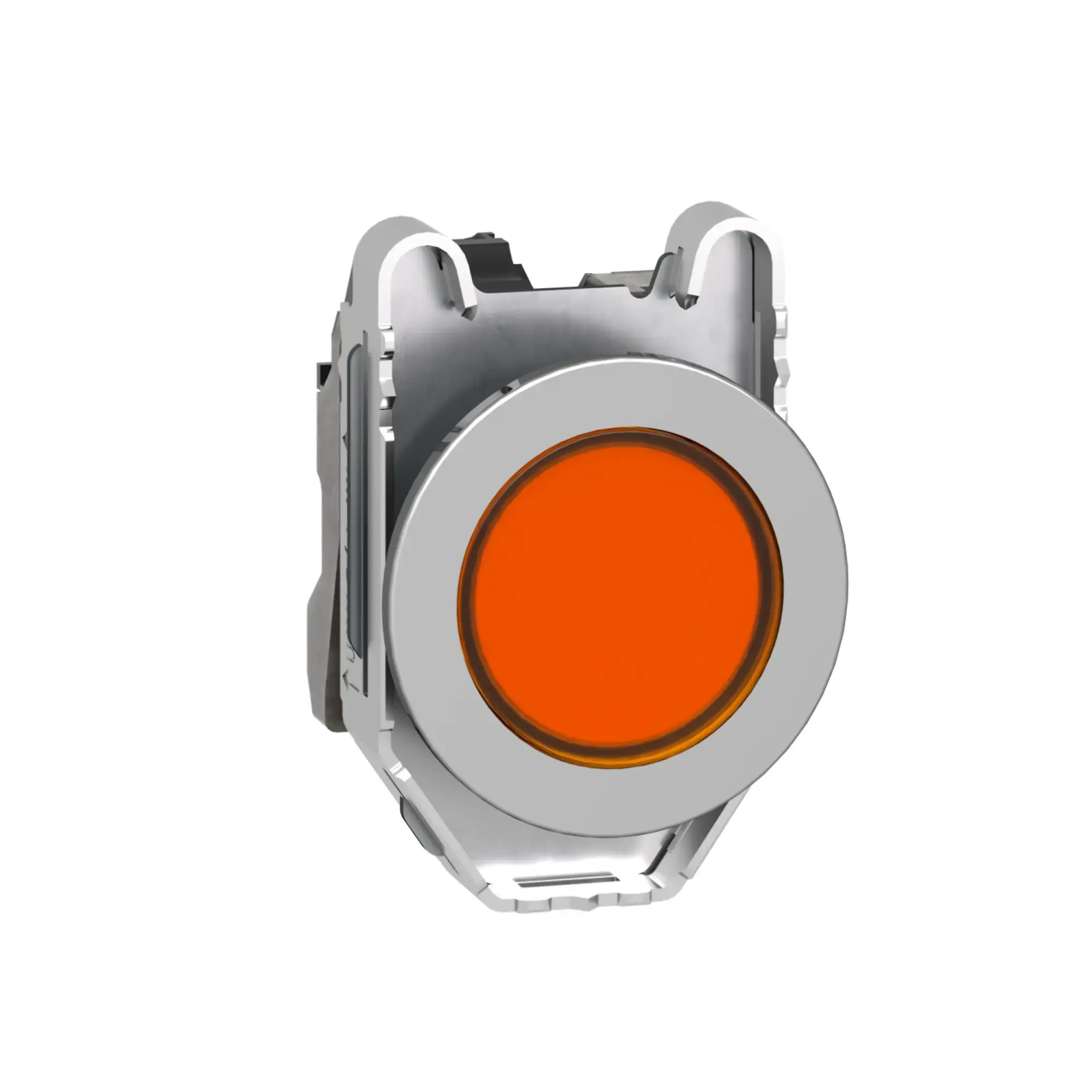 Schneider Electric XB4FVG5 Signaling lamp, Harmony XB4F, metal, 30mm, orange, universal LED, smooth dome, screw terminal, 110-120V AC (img_001) Schneider Electric XB4FVG5 Signaling lamp, Harmony XB4F, metal, 30mm, orange, universal LED, smooth dome, screw terminal, 110-120V AC (img_001)