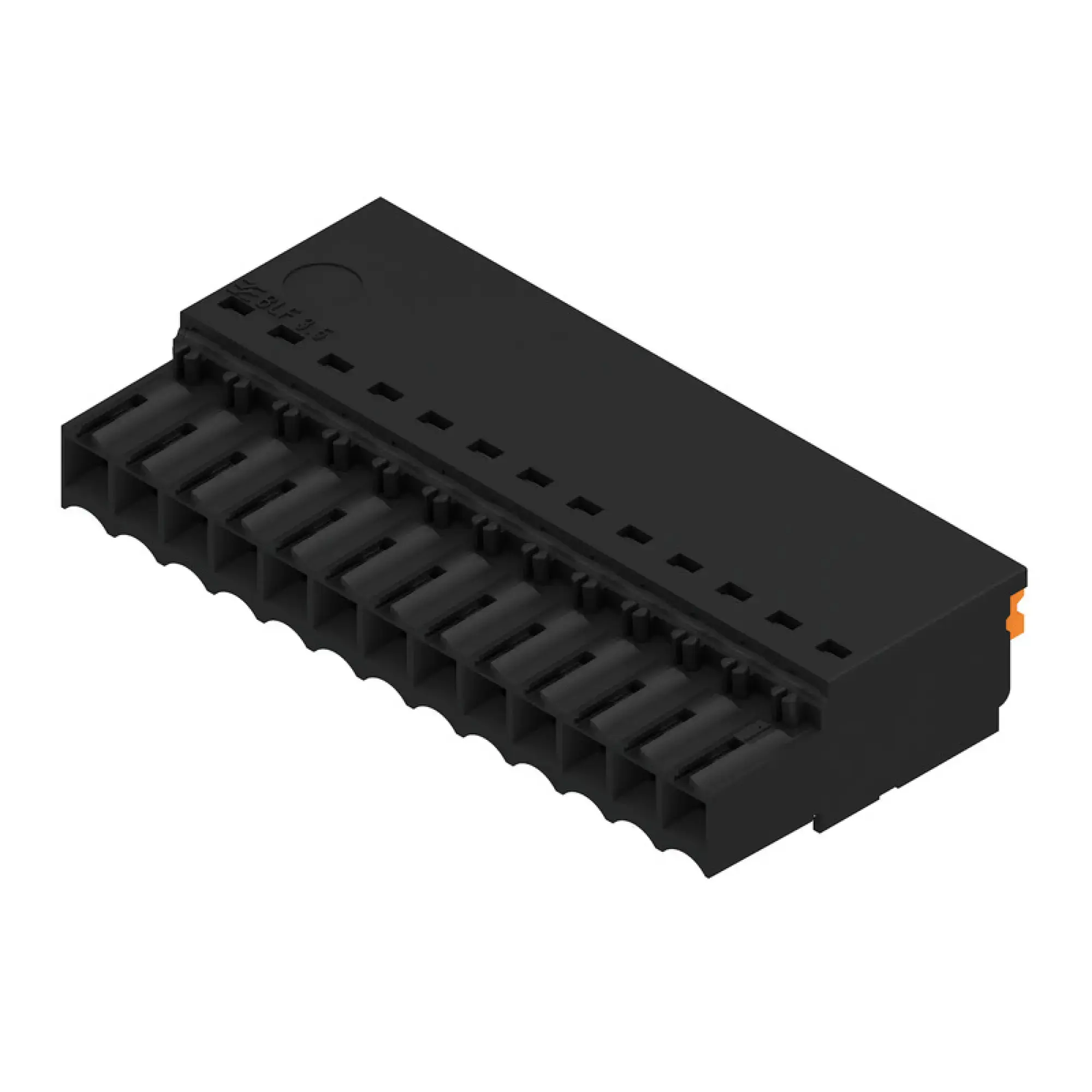 Weidmüller 2537830000 PCB connector (wire connection), 160 V, 17.5 A, Pitch in mm: 3.50, 1.5 mm², Number of poles: 13, PUSH IN with actuator, Box (img_001)