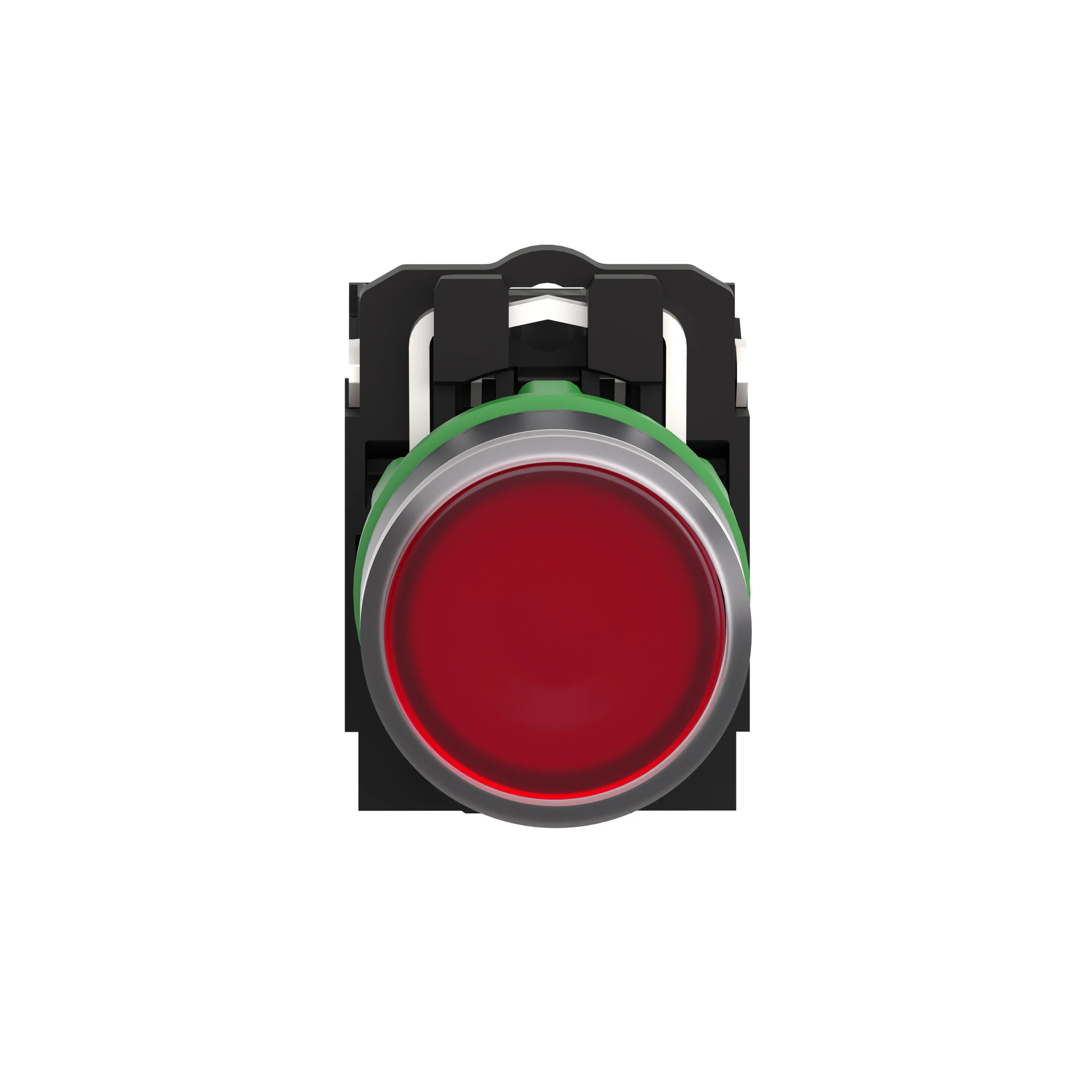 Schneider Electric XB5AW34B5 Illuminated push-button, Harmony XB5, plastic, red, 22mm, universal LED, smooth dome, 1NO + 1NC, 24V ACDC (img_005)