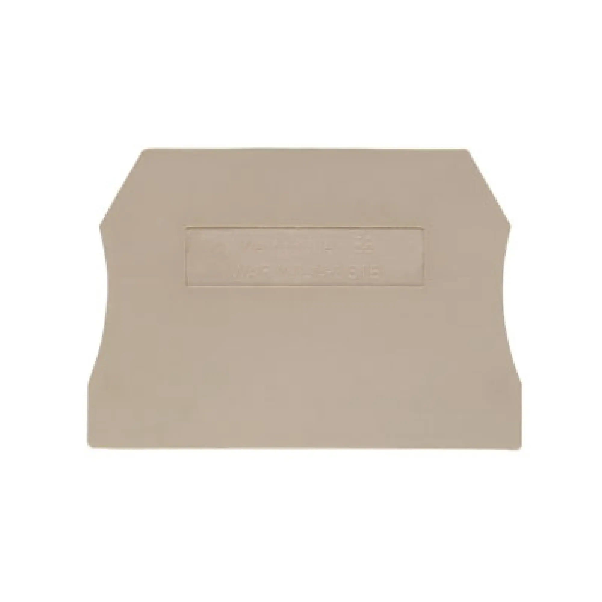 Weidmüller 1881640000 End plate (terminals), dark beige, Height: 55 mm, Width: 2 mm, V-0, Wemid (img_001) Weidmüller 1881640000 End plate (terminals), dark beige, Height: 55 mm, Width: 2 mm, V-0, Wemid (img_001)