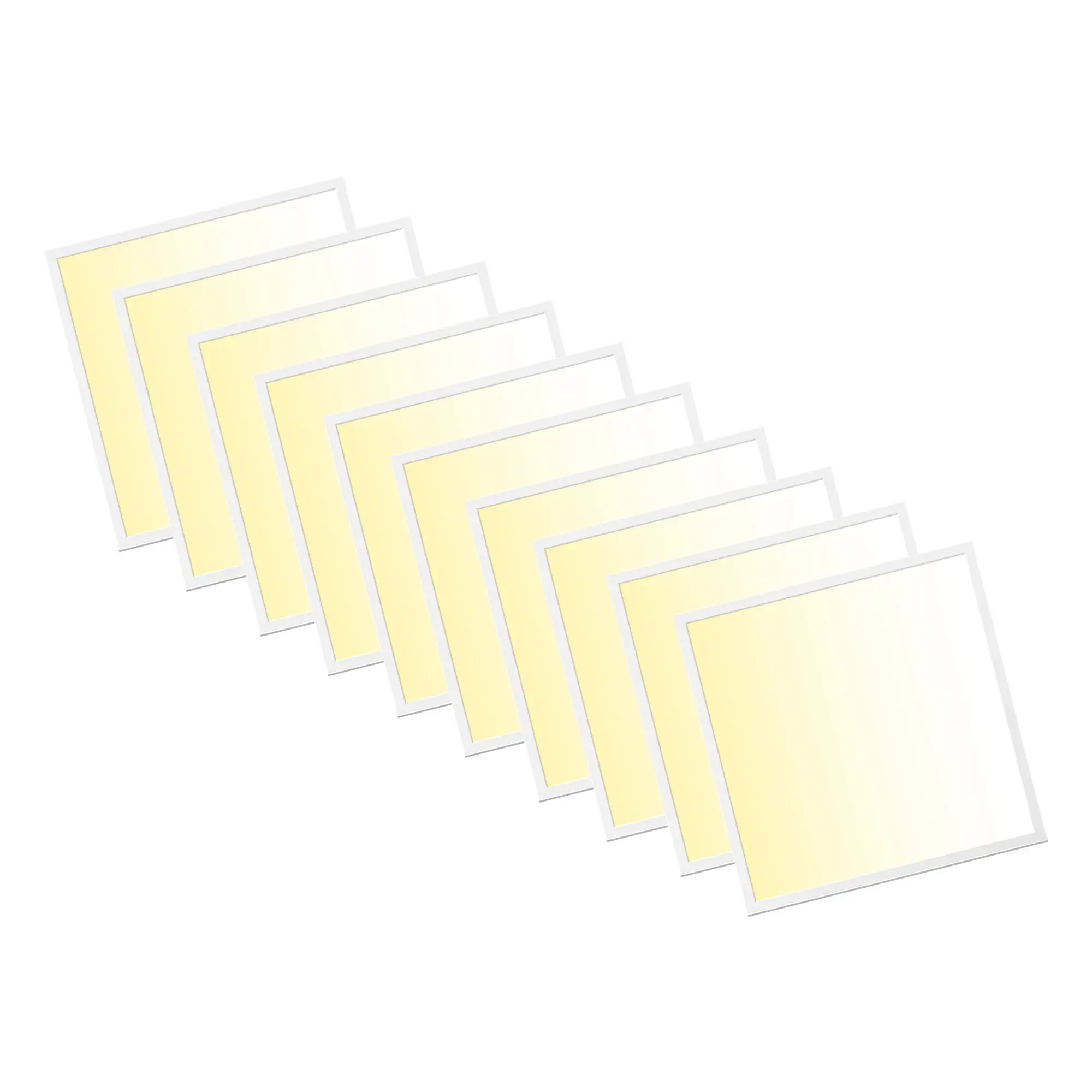 WSU Lights WS000003717-10 10-pack LED Panel, 60x60, warm white 3000K, 40W, 4400lm, UGR