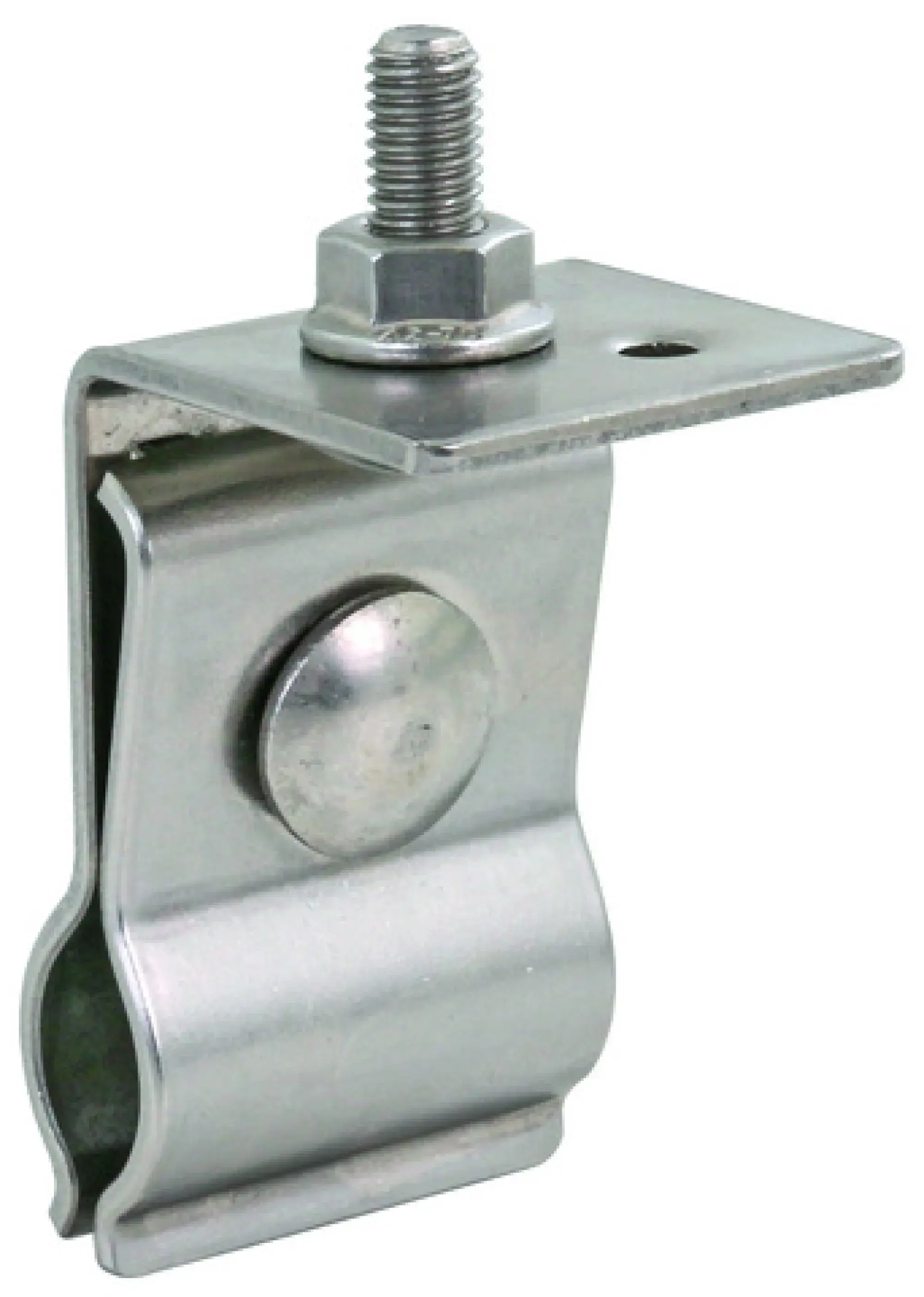 Dehn 123040 Holder f. metal roof w. round standing seam KAL-ZIP conn. bead Rd 20-25mm StSt (img_001)