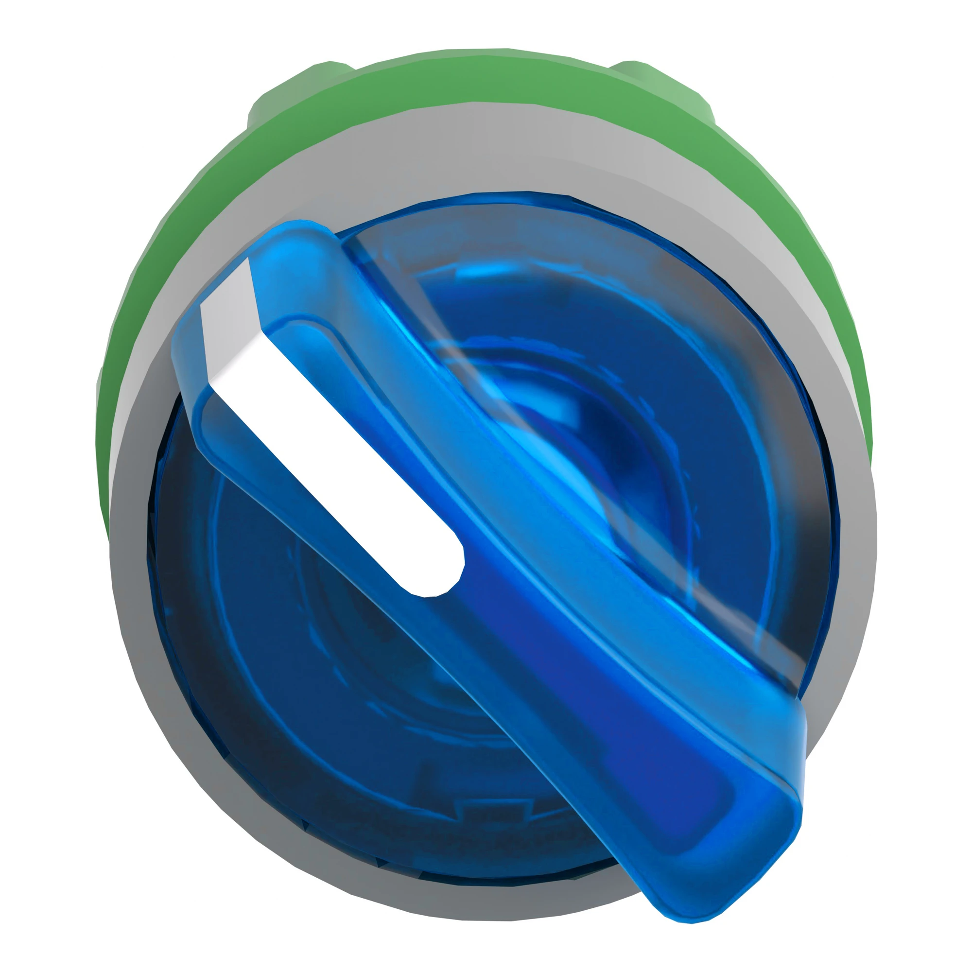 Schneider Electric ZB5AK1263C0 Illuminated Selector Switch, Front Element, Harmony XB5, Plastic, 22mm Blue, for Universal LED, 2 Positions, Latching (img_005) Schneider Electric ZB5AK1263C0 Illuminated Selector Switch, Front Element, Harmony XB5, Plastic, 22mm Blue, for Universal LED, 2 Positions, Latching (img_005)