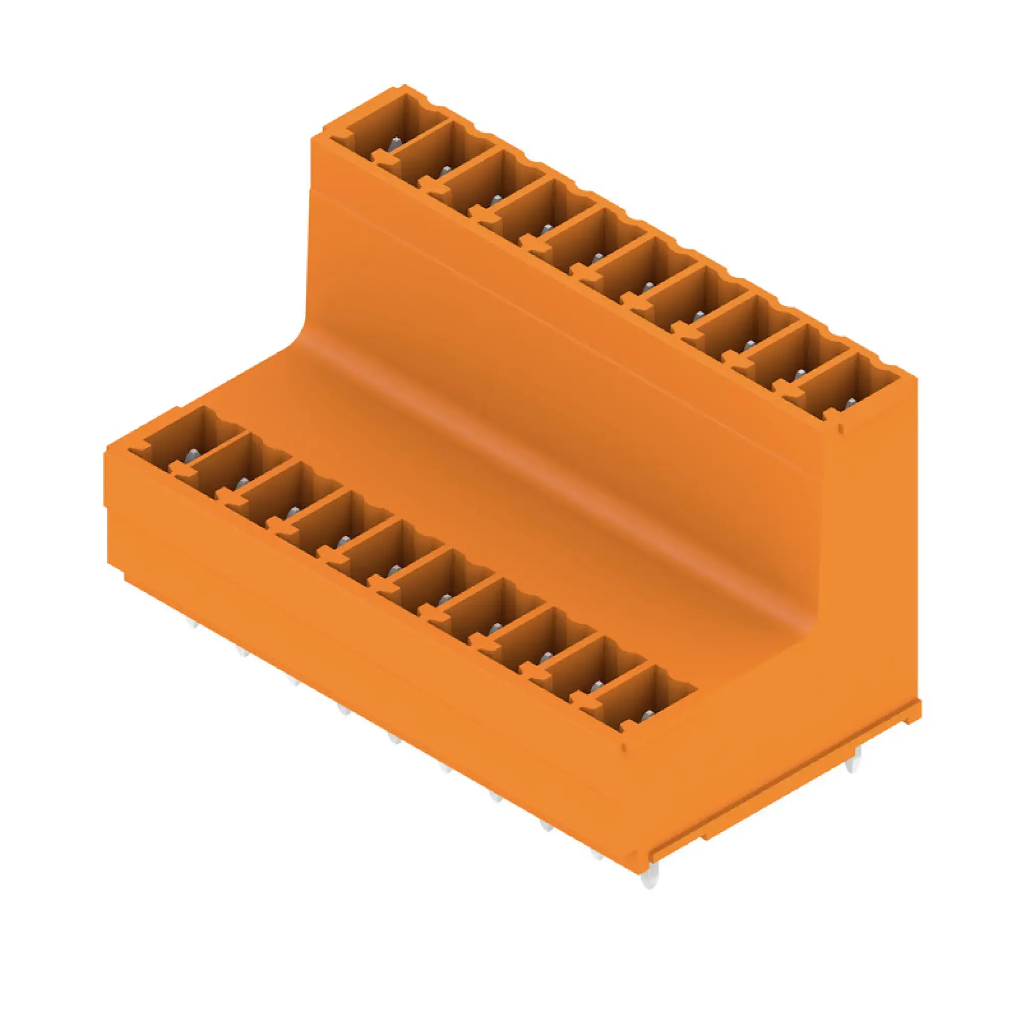 Weidmüller 1034570000 PCB connector (board connection), 160 V, 17.5 A, Pitch in mm: 3.81, Number of poles: 20, THT solder connection, Box (img_001)