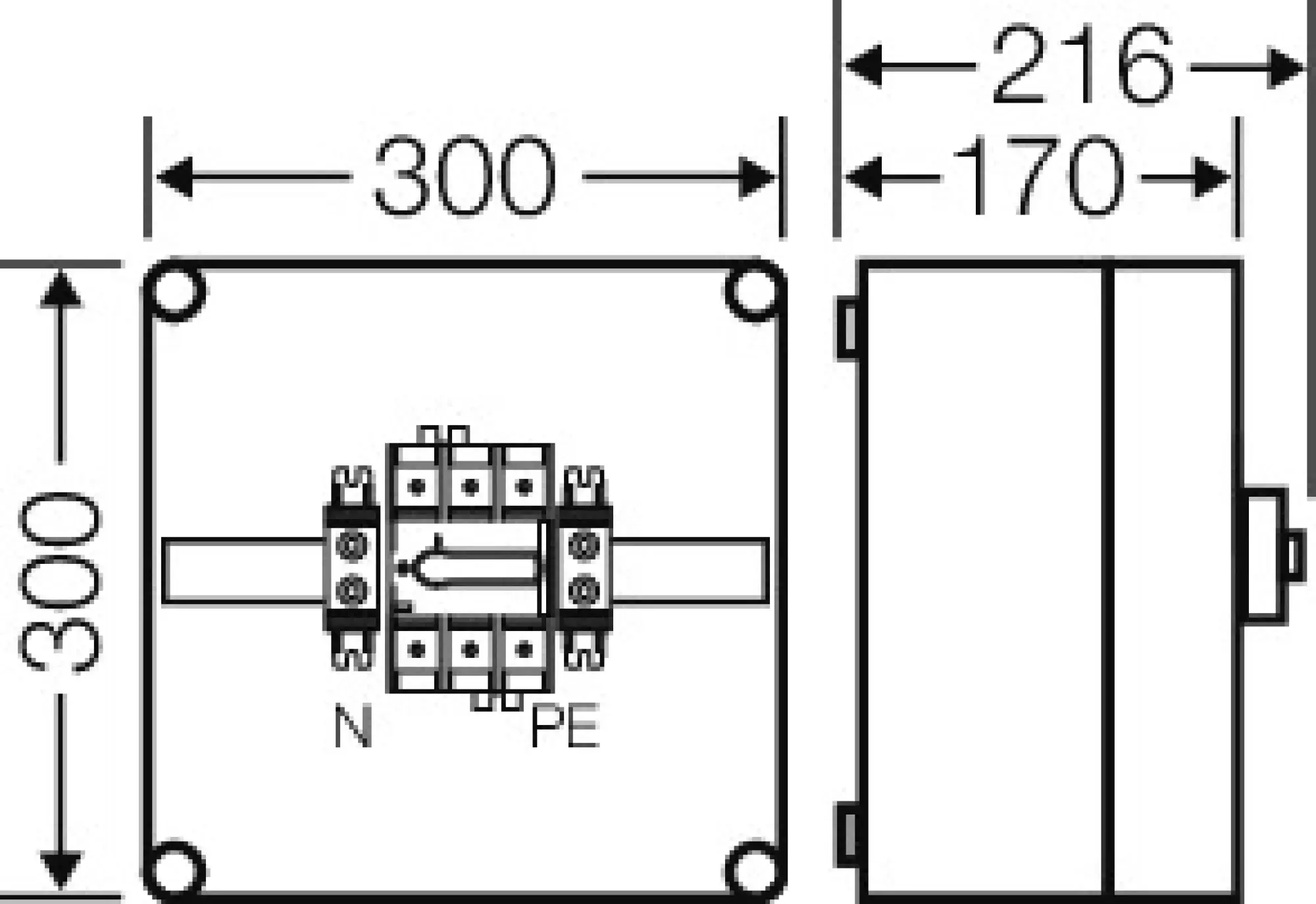 Hensel 20001482 Mi-Lastschaltergehäuse 125A, 3polig + PE + N Mi 7215 (img_002) Hensel 20001482 Mi-Lastschaltergehäuse 125A, 3polig + PE + N Mi 7215 (img_002)