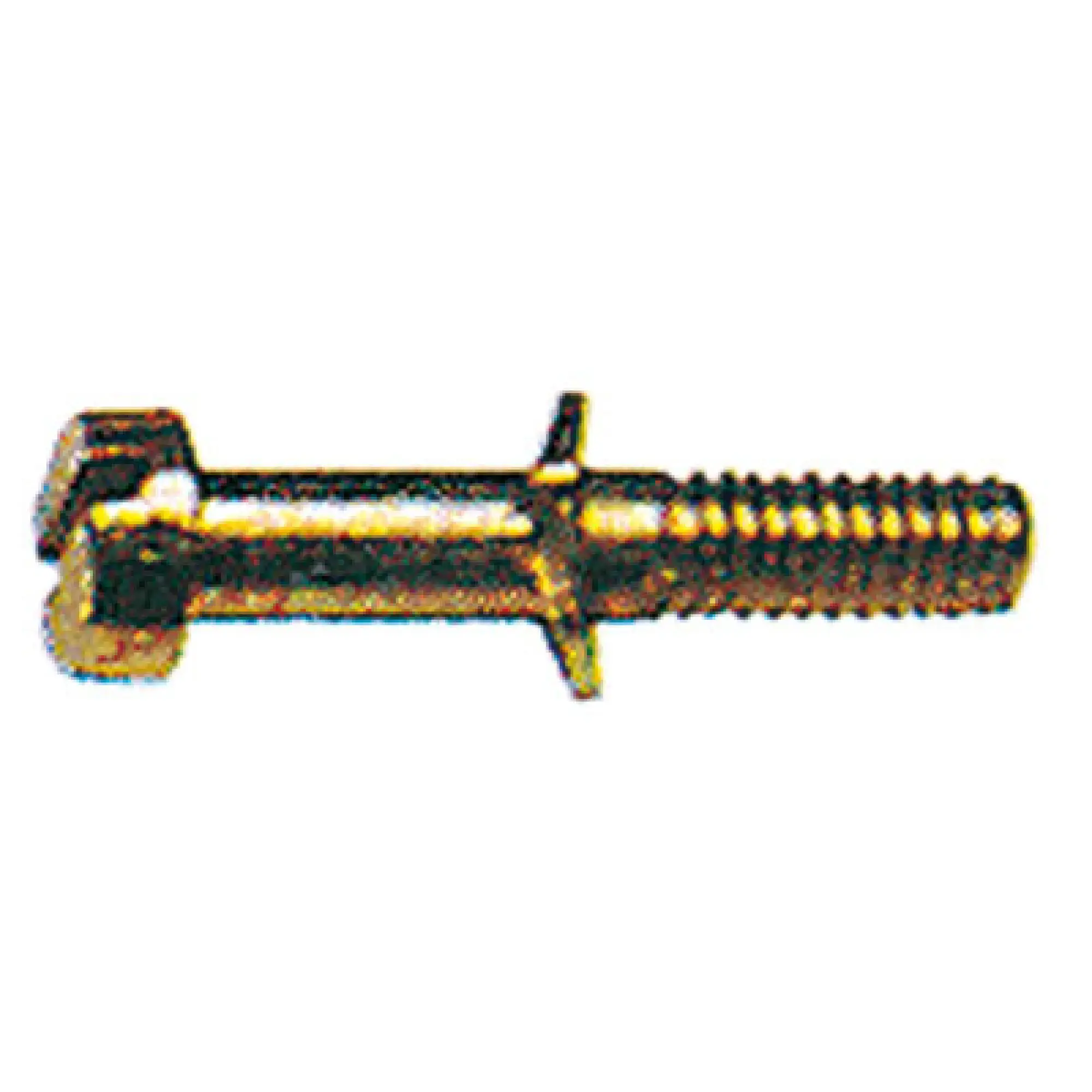 Weidmüller 0362800000 Mounting screw (Terminal), 4.00 mm, Steel, Depth: 7 mm, Width: 7 mm, Height: 20 mm (img_001)