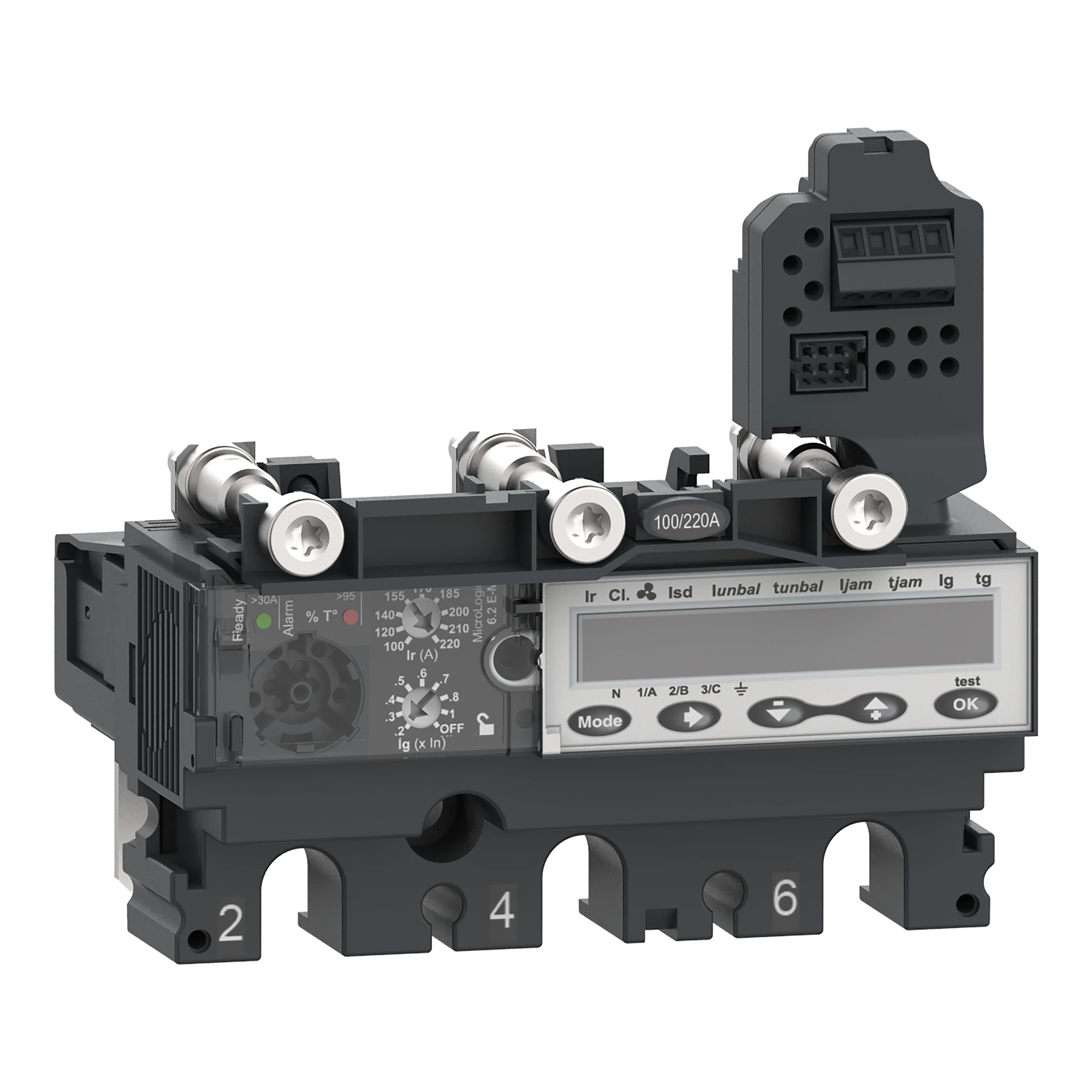 Schneider Electric C1636M150 Electronic Trip Unit MicroLogic 6.2M Motor Protection 150A 3P3D for ComPacT NSX160-250 Circuit Breaker (img_001)