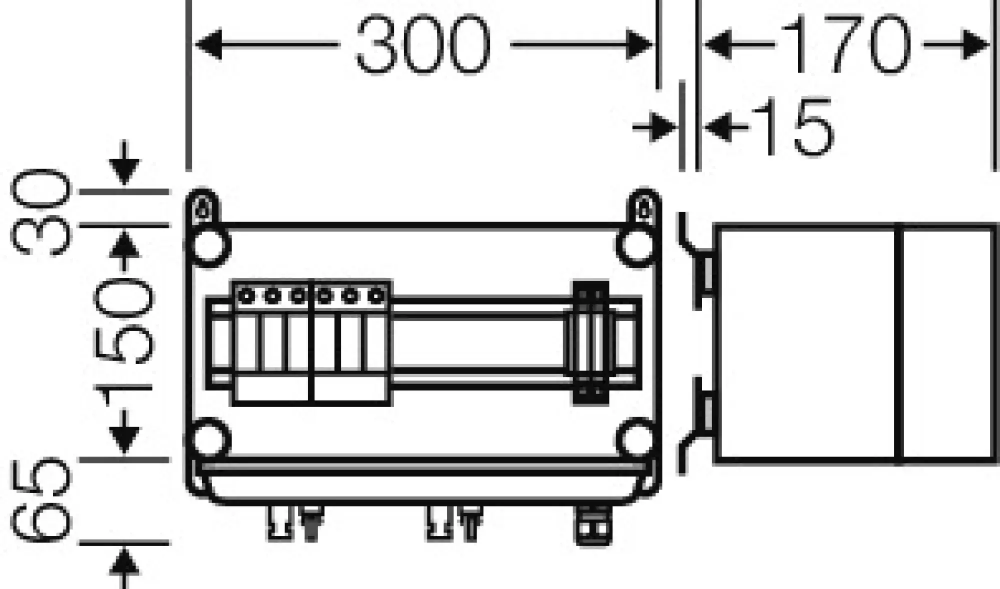 Hensel 20001176 PV-Generatoranschlusskasten, mit ÜSE, 2xPV-Strang auf 2xWR-Eing. Mi PV 1122 (img_003) Hensel 20001176 PV-Generatoranschlusskasten, mit ÜSE, 2xPV-Strang auf 2xWR-Eing. Mi PV 1122 (img_003)