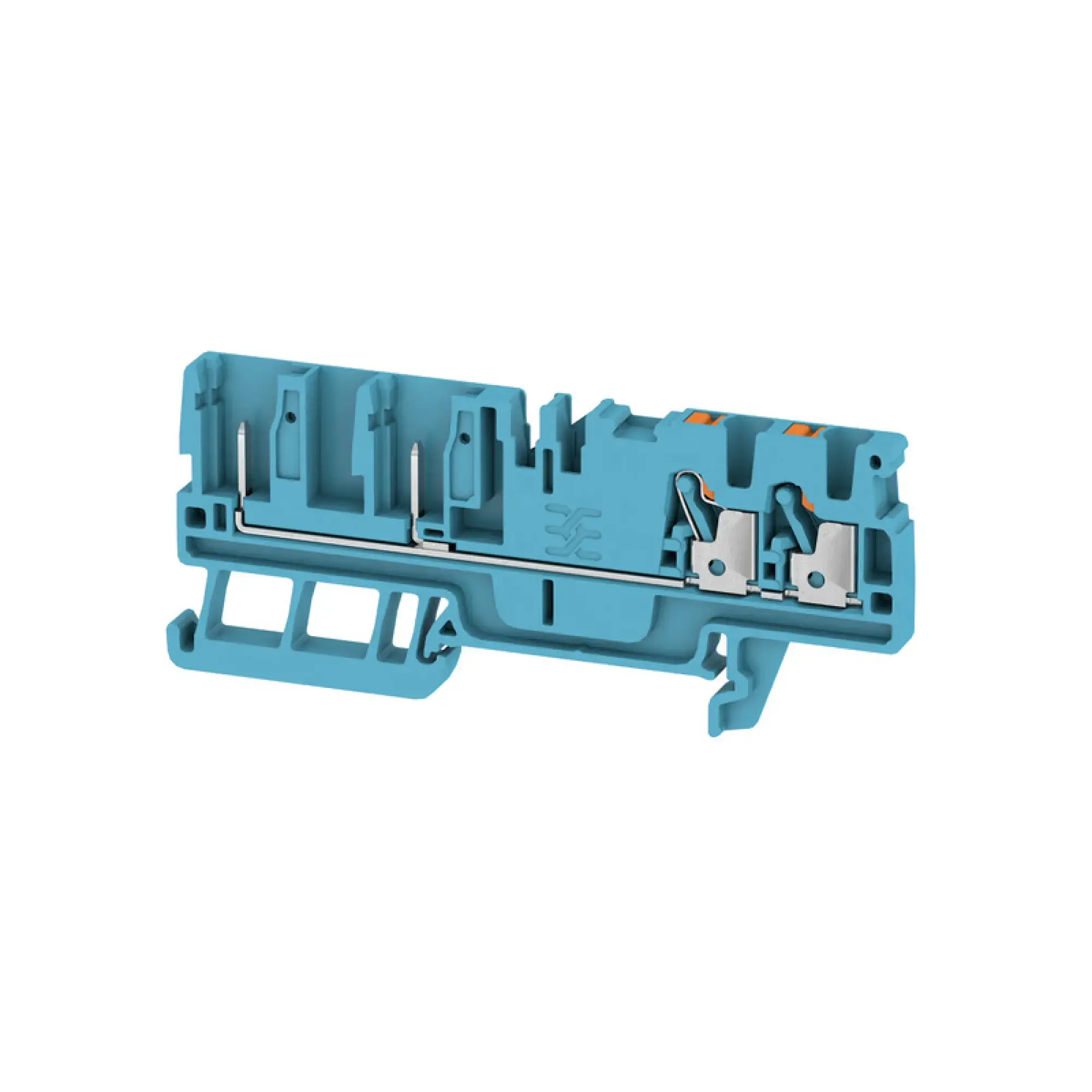 Weidmüller 1514040000 Pluggable terminal, PUSH IN, blue, 2.5, 2.5 mm², 24 A, Number of connections: 4, Number of levels: 1, TS 35, V-0, Wemid (img_001) Weidmüller 1514040000 Pluggable terminal, PUSH IN, blue, 2.5, 2.5 mm², 24 A, Number of connections: 4, Number of levels: 1, TS 35, V-0, Wemid (img_001)