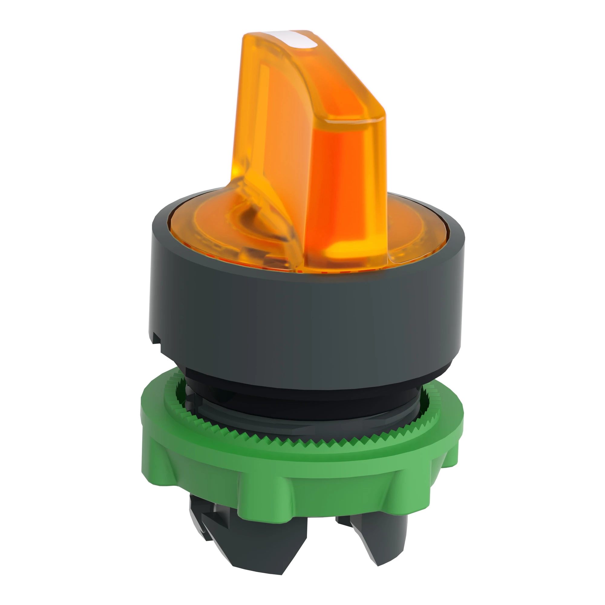 Schneider Electric ZB5AK1353 Illuminated Selector Switch, Front Element, Harmony XB5, Plastic, 22mm, Orange, for Universal LED, 3 Positions, Latching (img_005) Schneider Electric ZB5AK1353 Illuminated Selector Switch, Front Element, Harmony XB5, Plastic, 22mm, Orange, for Universal LED, 3 Positions, Latching (img_005)