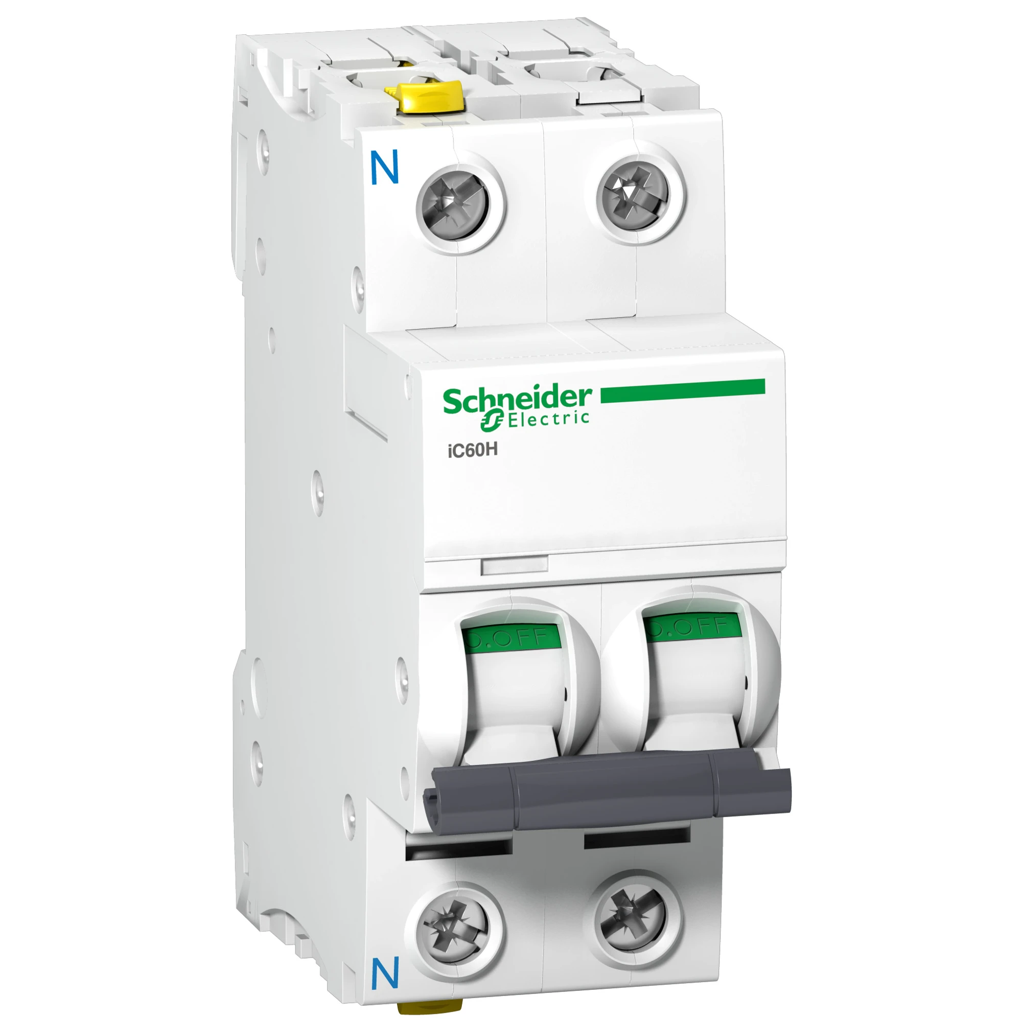 Schneider Electric A9F06625 Circuit Breaker iC60H, 1P+N, 25A, B Characteristic (img_001) Schneider Electric A9F06625 Circuit Breaker iC60H, 1P+N, 25A, B Characteristic (img_001)