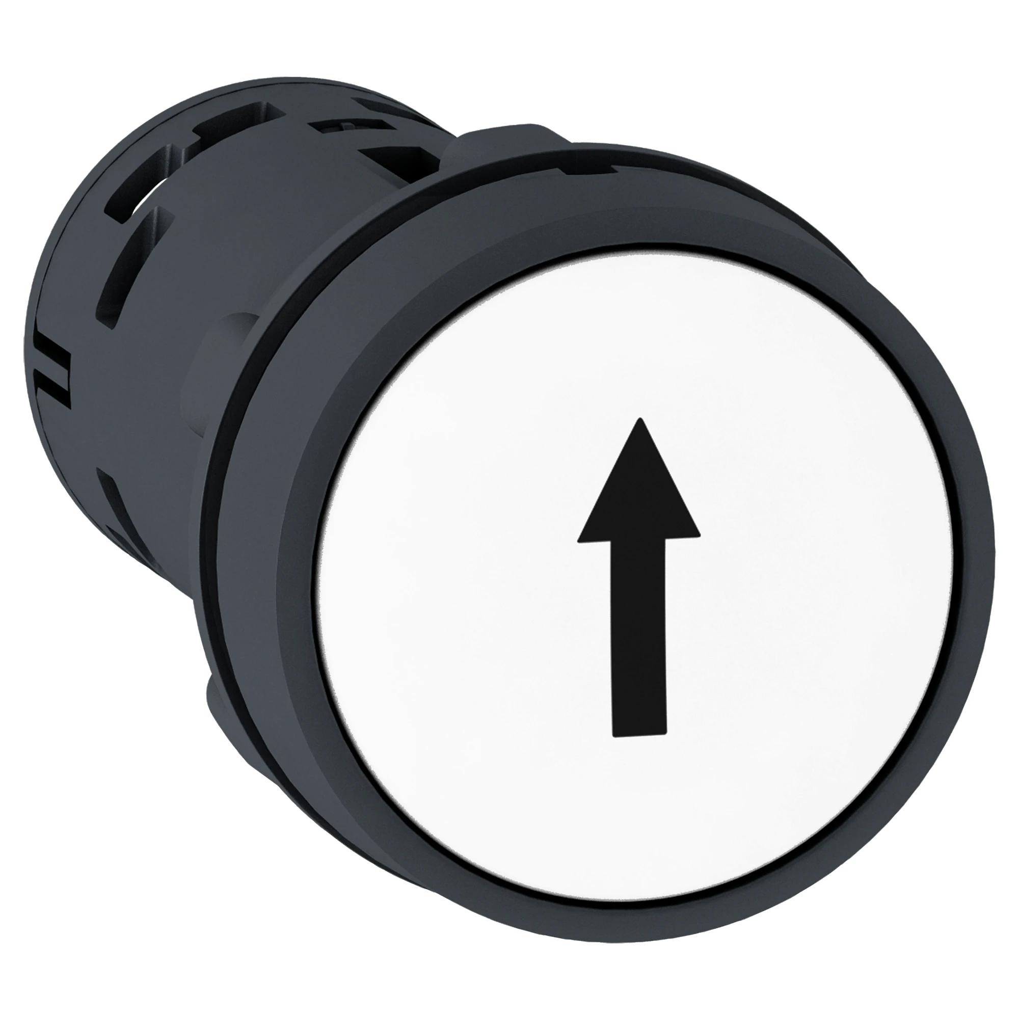 Schneider Electric XB7NA11341 Pushbutton, Harmony XB7, Monoblock, Plastic, Ø22mm, White, 1NO, Screw Terminal, UP ARROW (img_001) Schneider Electric XB7NA11341 Pushbutton, Harmony XB7, Monoblock, Plastic, Ø22mm, White, 1NO, Screw Terminal, UP ARROW (img_001)