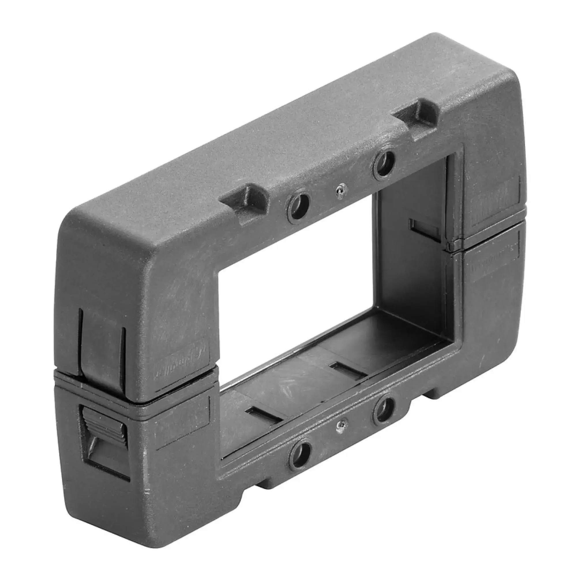 Weidmüller 2891480000 Sealing frame (Cable entries system), Cabtite (cable entry system), Polyamide, glass fibre-reinforced, Deep black, 81 x 70 x 19.6 mm, -40 °C…120 °C, I (img_001)