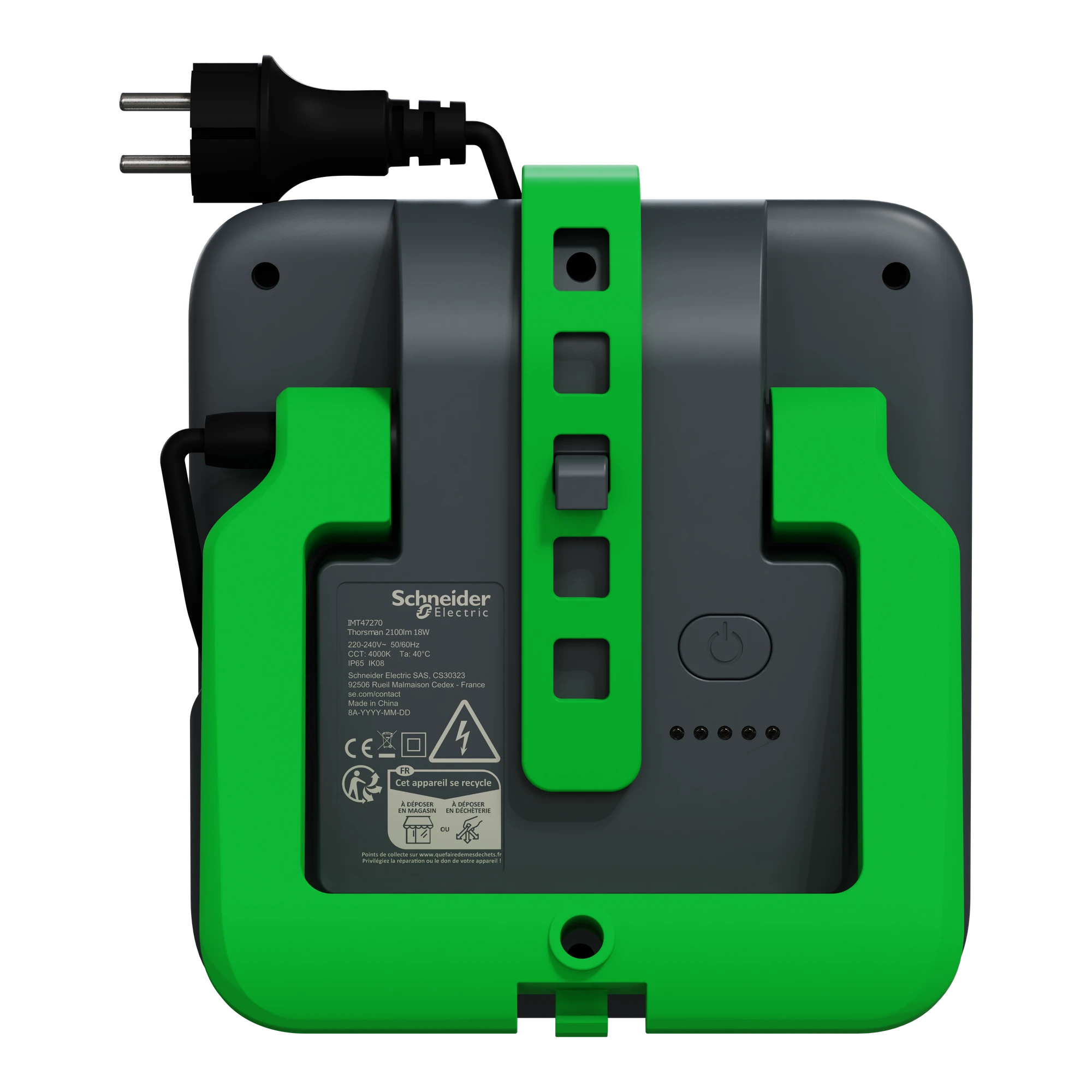 Schneider Electric IMT47270 LED Work Lamp Thorsman 18W 2100LM / LED / IP54/ IK08 / 5 level dimmable (img_002) Schneider Electric IMT47270 LED Work Lamp Thorsman 18W 2100LM / LED / IP54/ IK08 / 5 level dimmable (img_002)