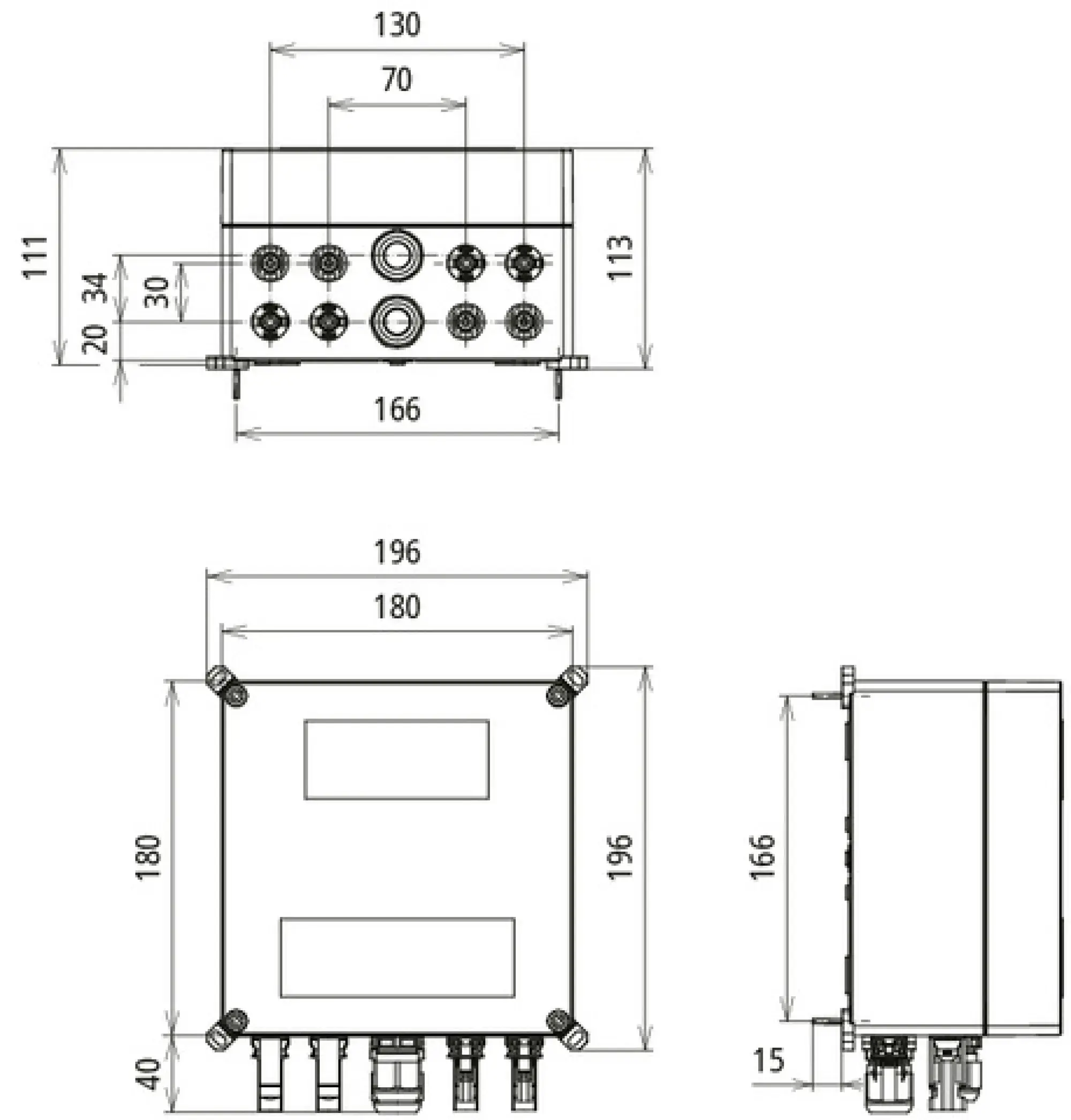 Dehn 900924 Type2 generator junction box, IP65 encl. f. PV, 2MPPT, 1 string each, to 1100V DC (img_004) Dehn 900924 Type2 generator junction box, IP65 encl. f. PV, 2MPPT, 1 string each, to 1100V DC (img_004)