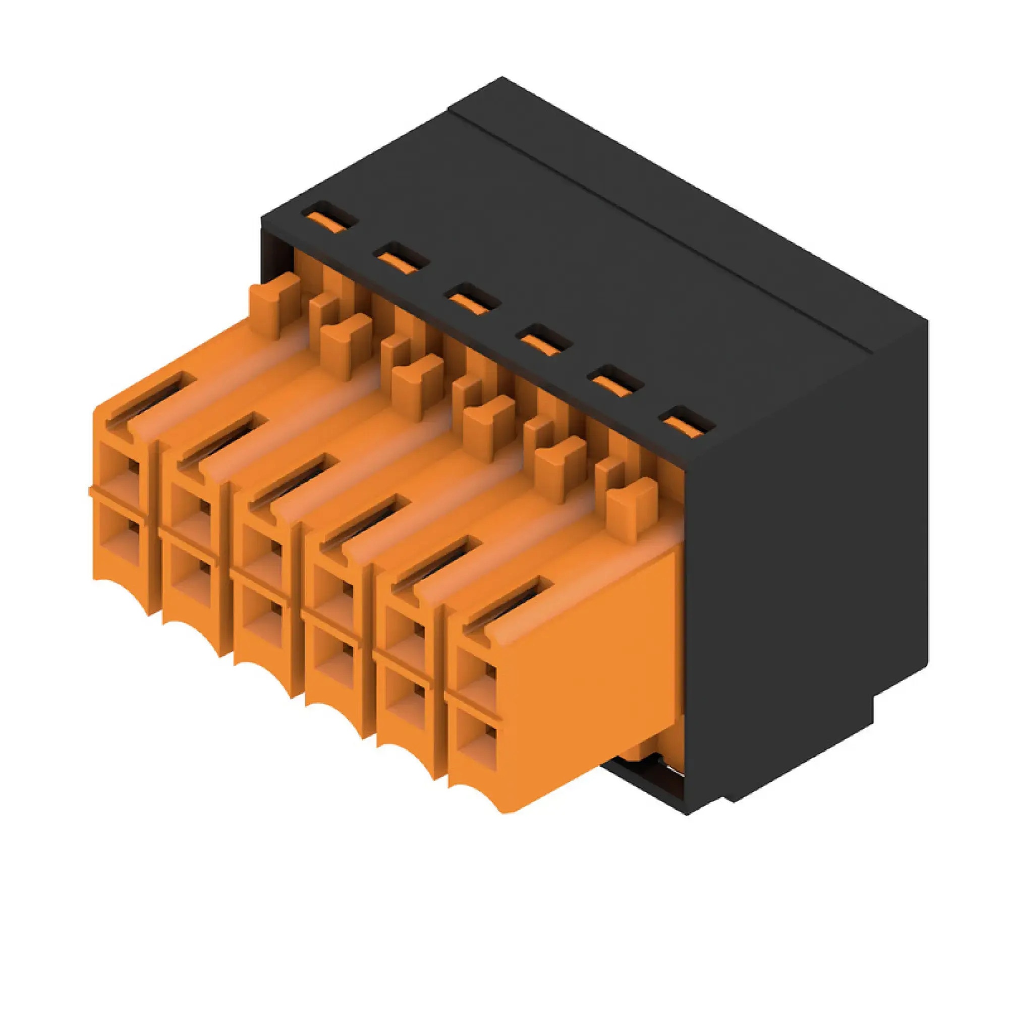 Weidmüller 1944620000 PCB connector (wire connection), 160 V, 10.6 A, Pitch in mm: 3.50, 1 mm², Number of poles: 12, Tension-clamp connection, Box (img_001)