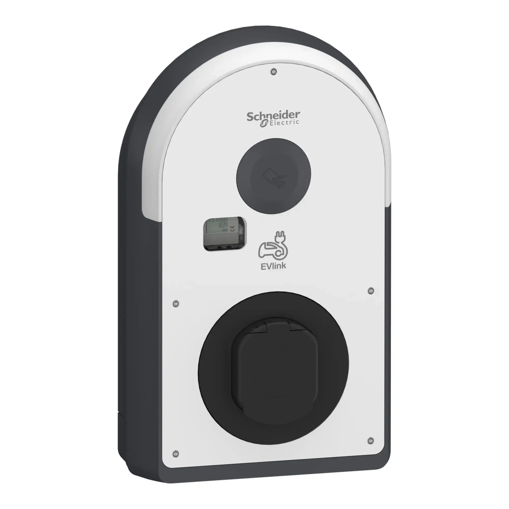 Schneider Electric EVB3S22N40MR Pro AC Wallbox, 22kW, T2S socket, MID, IP55, IK10, NFC/RFID reader (img_007) Schneider Electric EVB3S22N40MR Pro AC Wallbox, 22kW, T2S socket, MID, IP55, IK10, NFC/RFID reader (img_007)