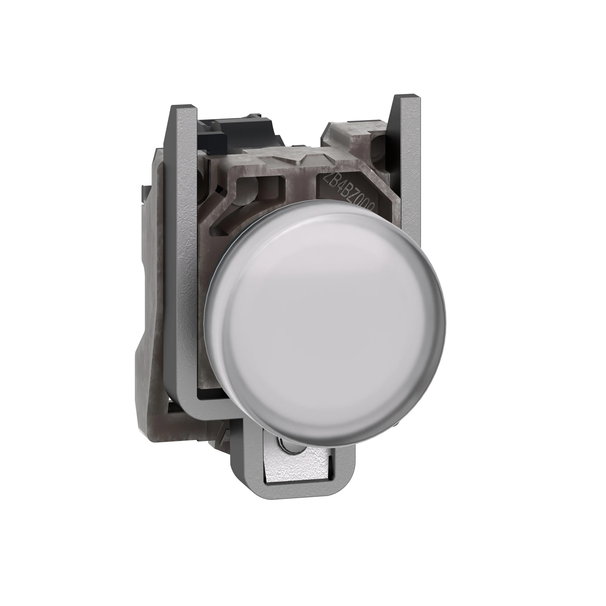 Schneider Electric XB4BVGM1T Signal Light, Harmony XB4, Metal, 22mm, White, incl. Universal LED Module with Protector, 110-240V AC (img_004)